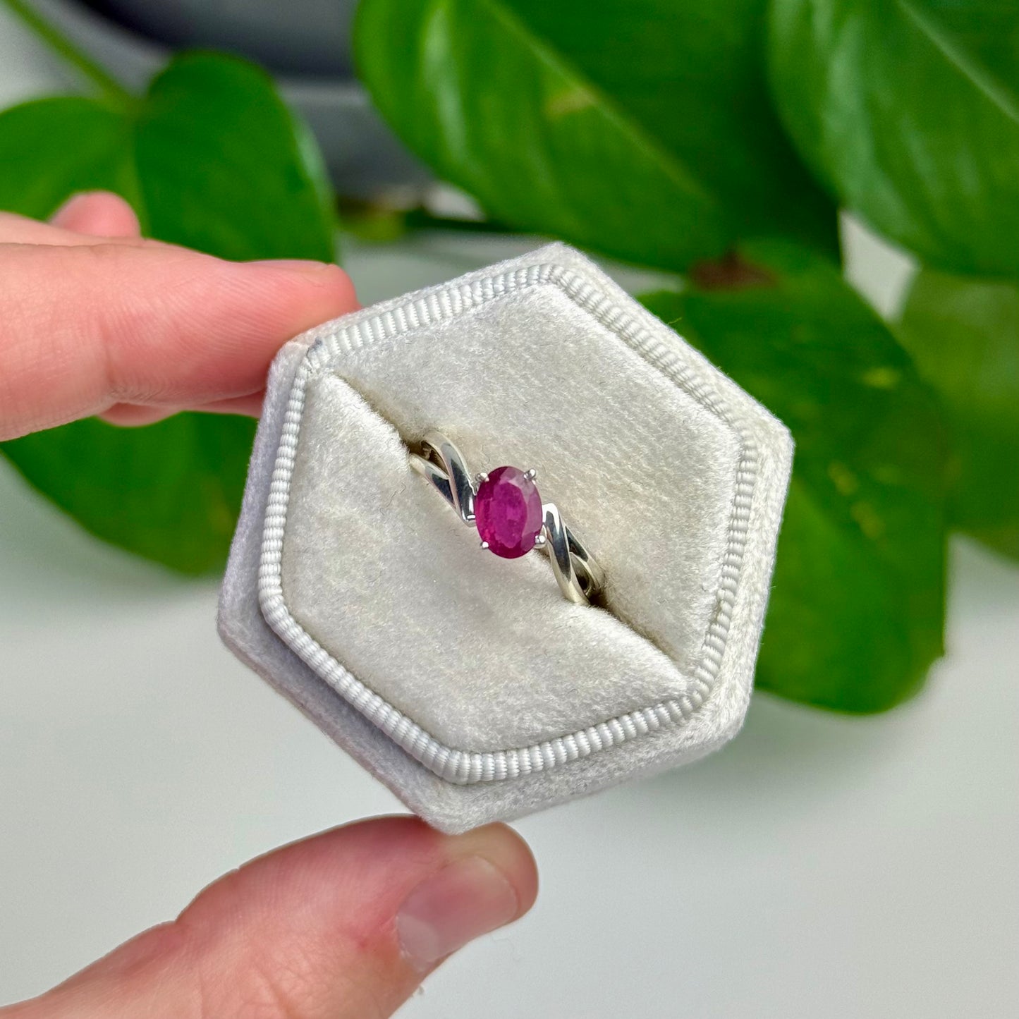 Assorted Silver Crystal Rings