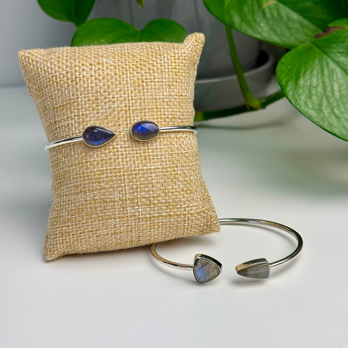 Labradorite Twist Bracelet