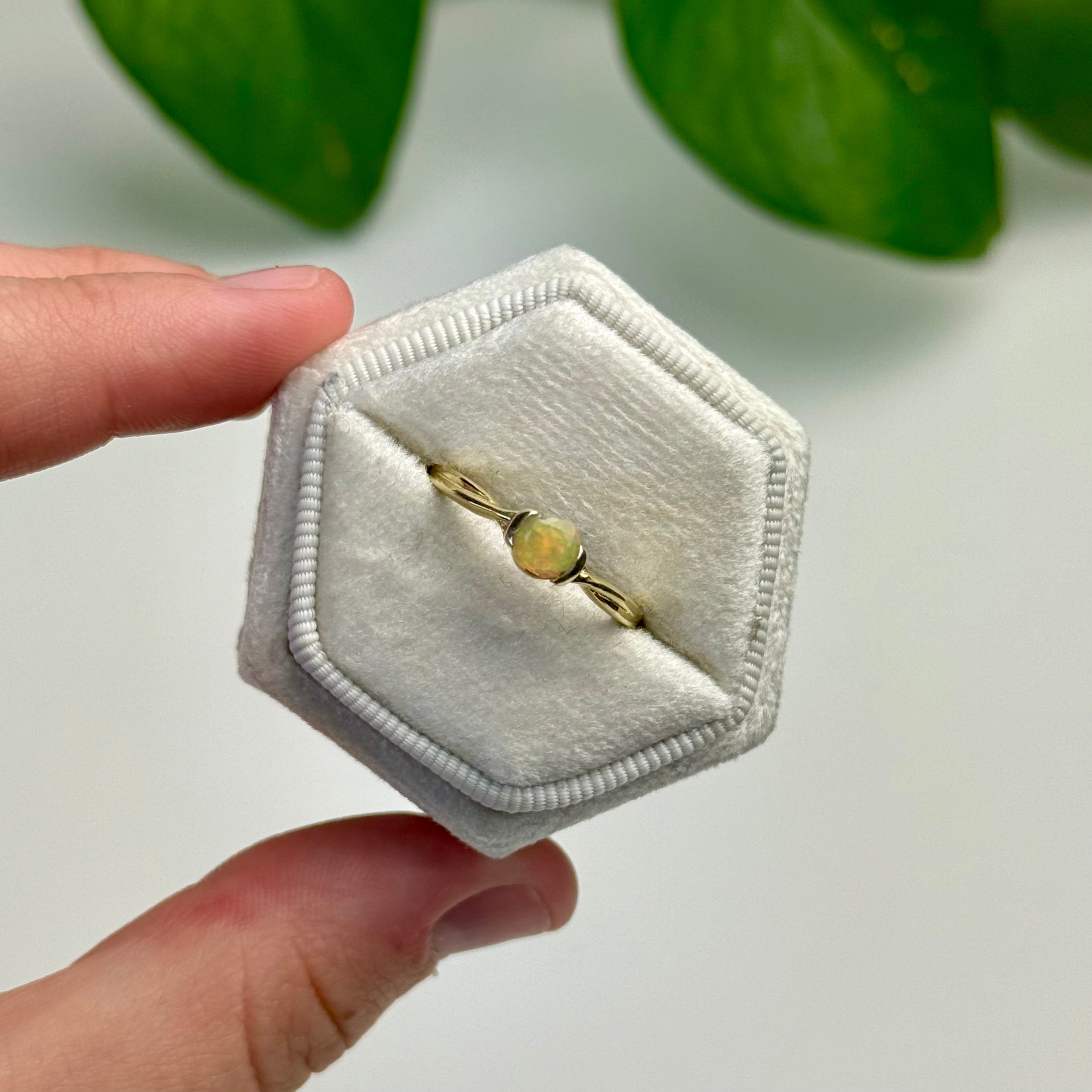 Assorted Gold Crystal Rings