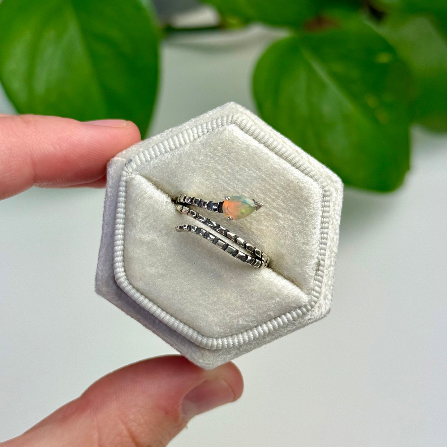 Assorted Silver Crystal Rings