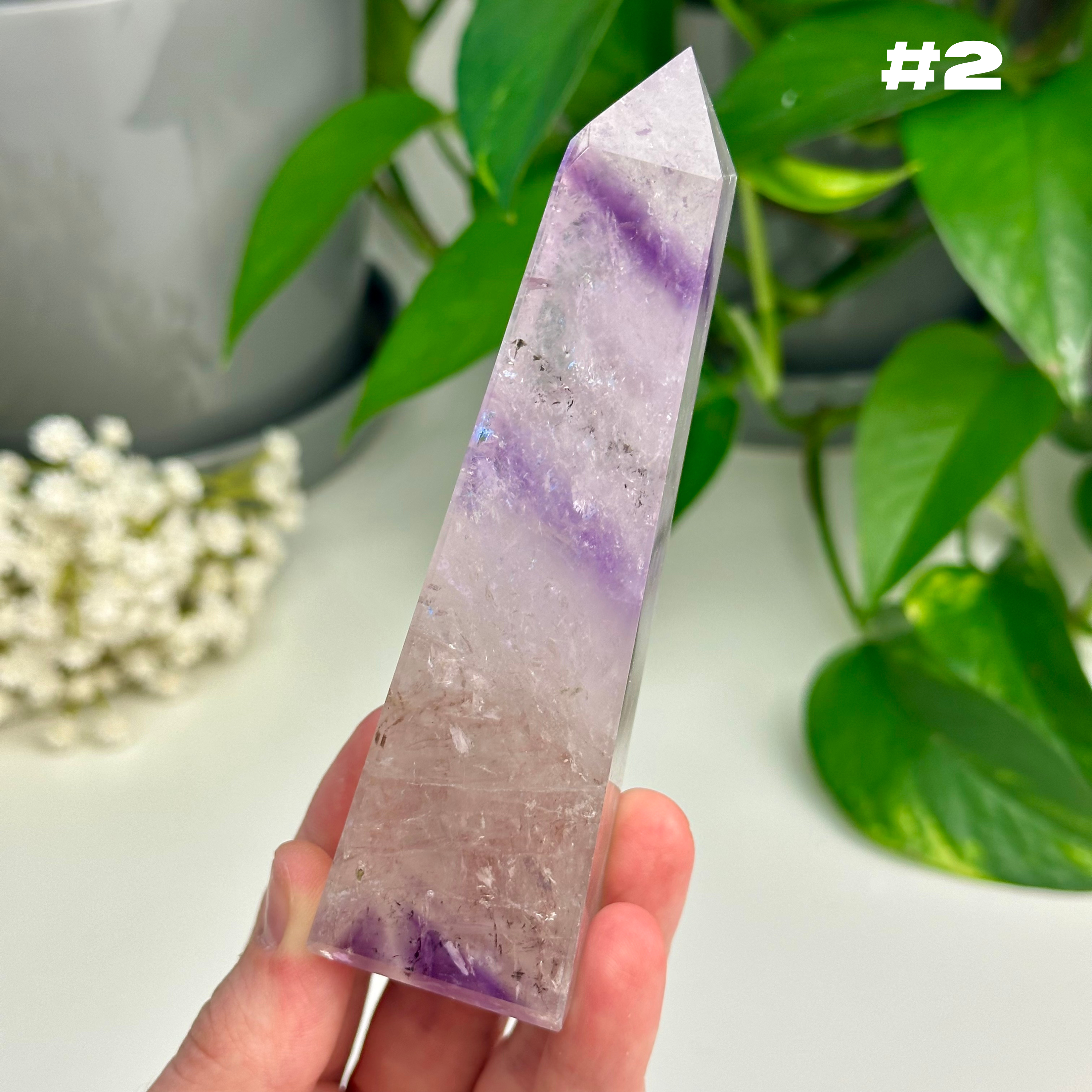 Amethyst Obelisks