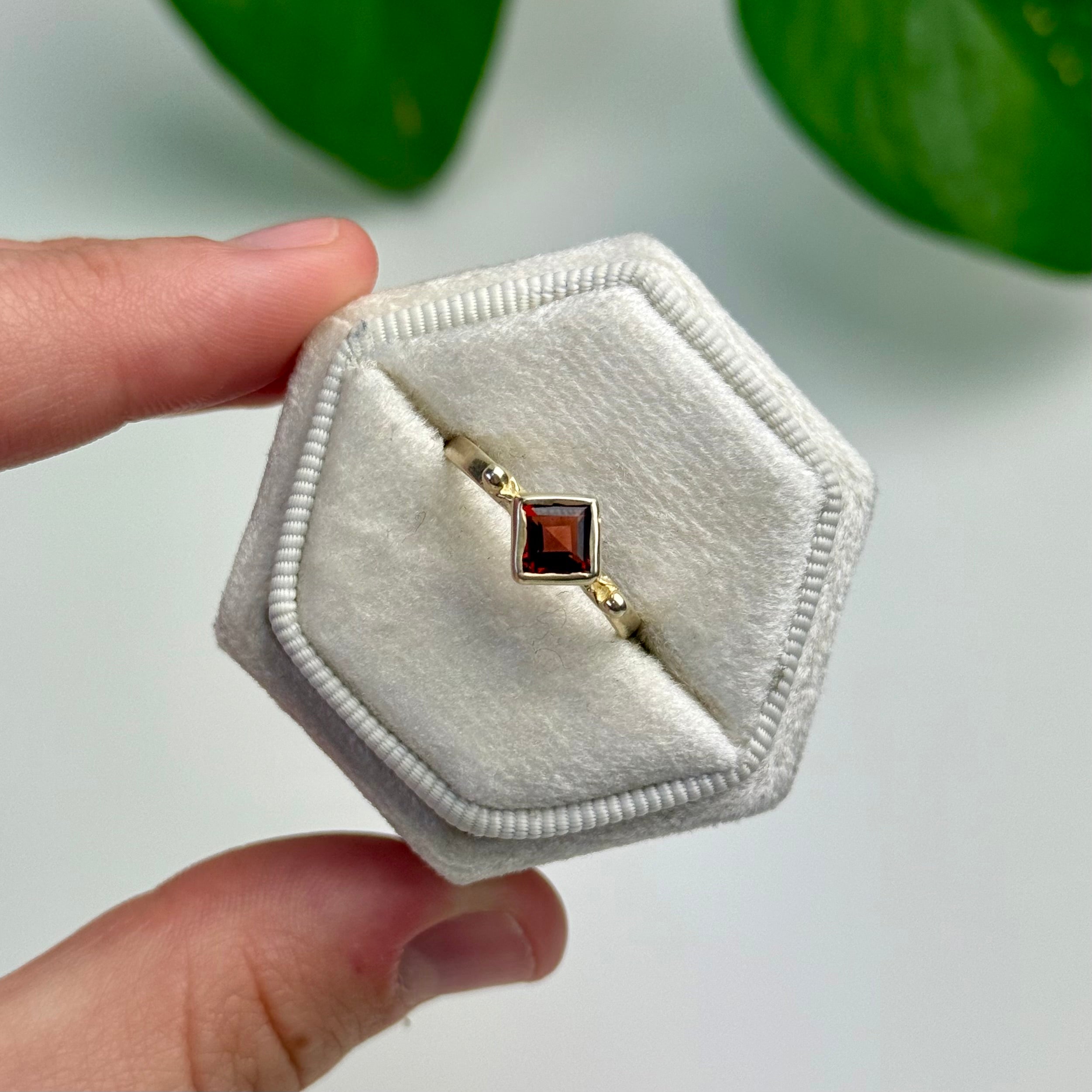 Assorted Gold Crystal Rings