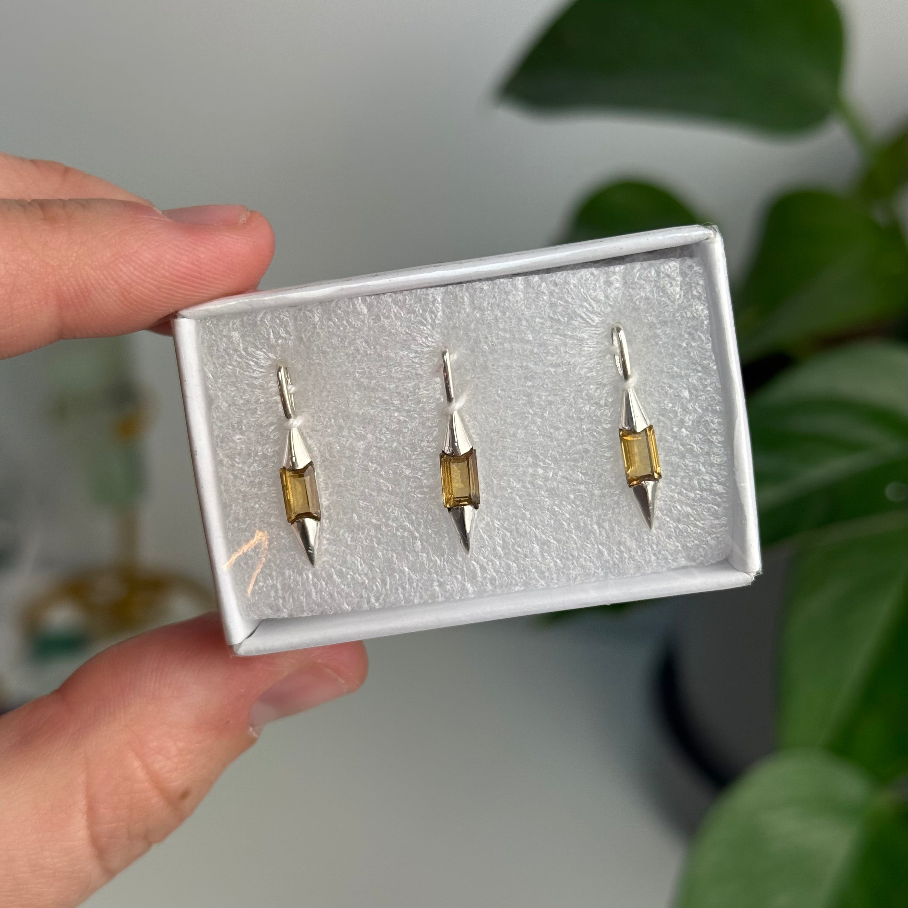 Dainty Citrine Necklace