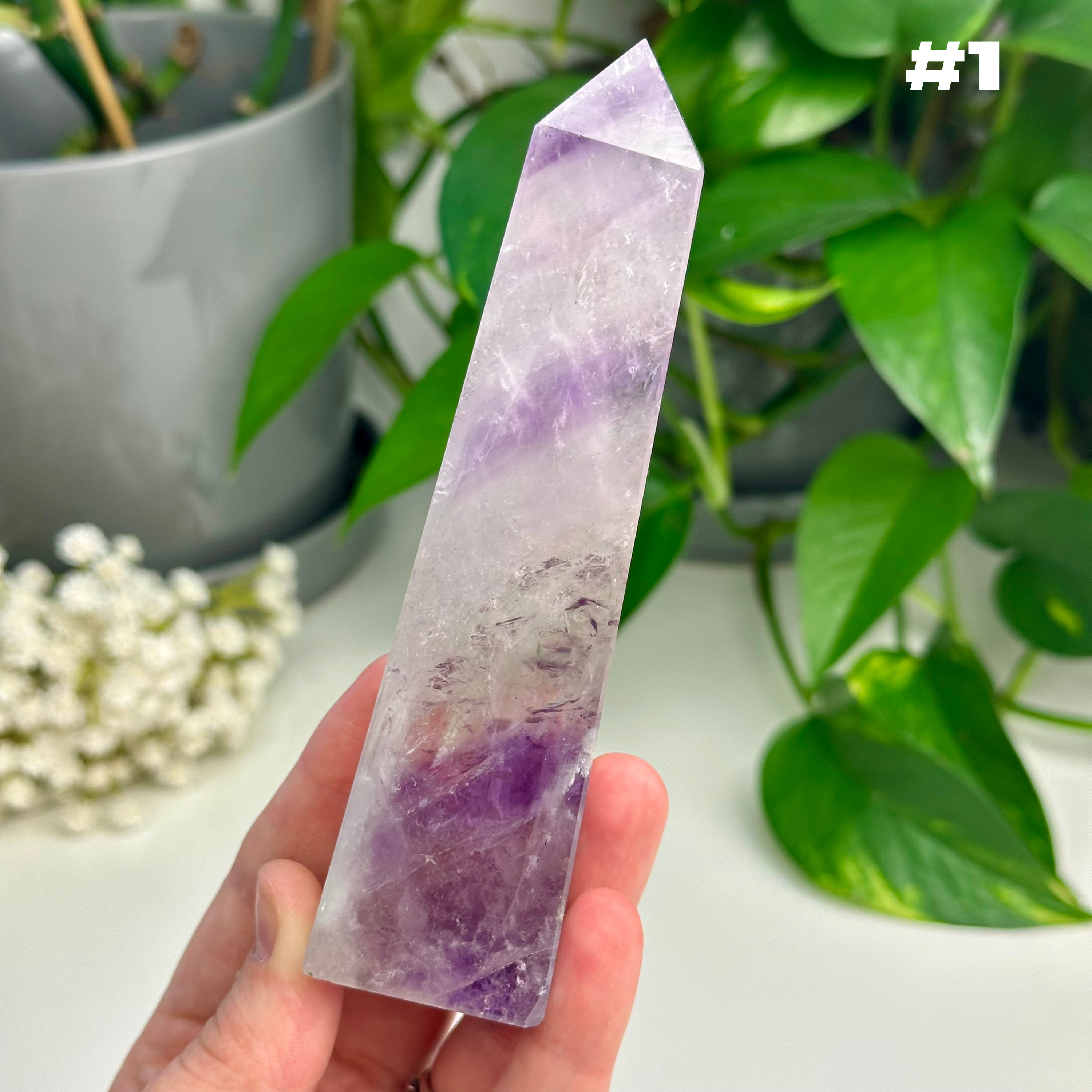 Amethyst Obelisks