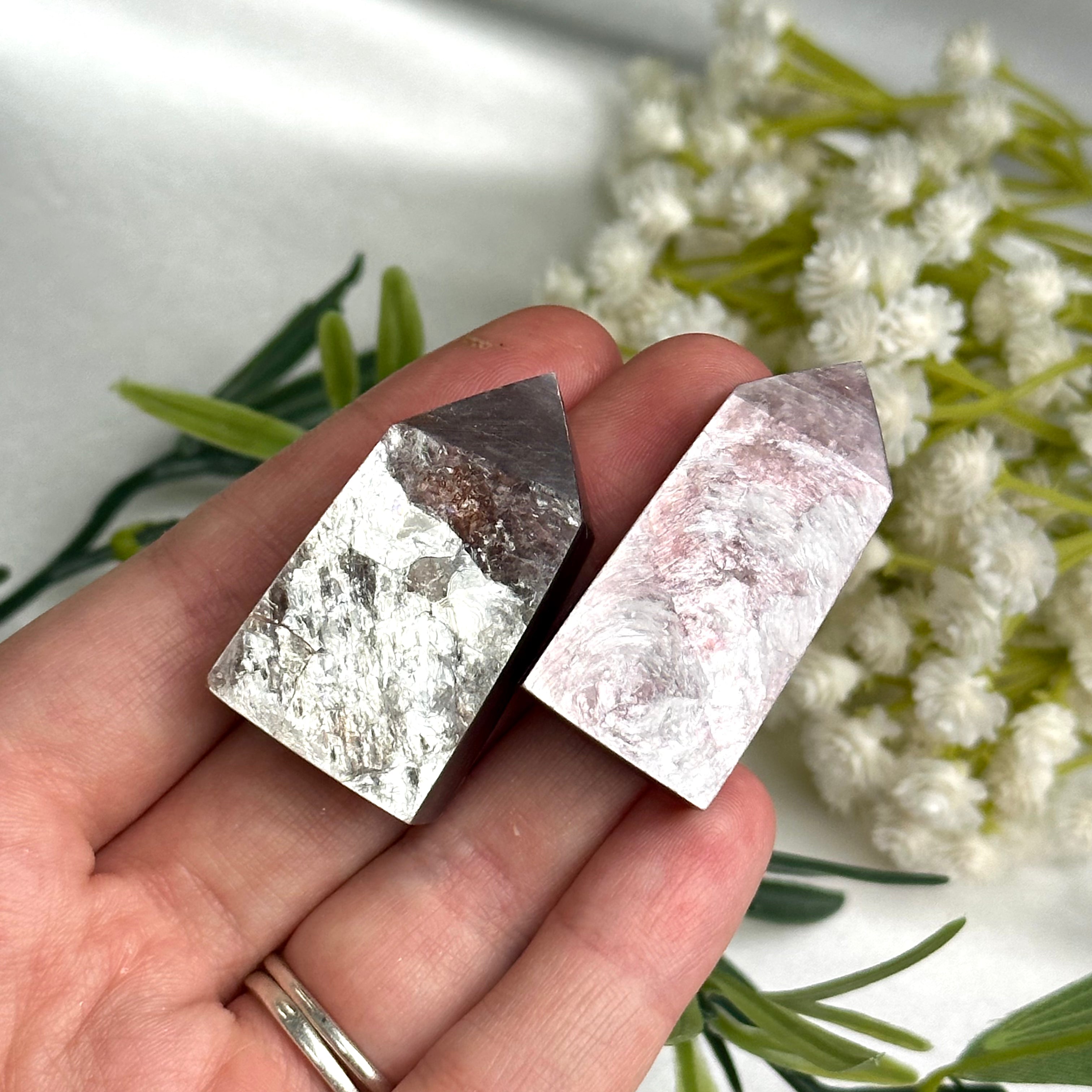 Lepidolite Mini Towers