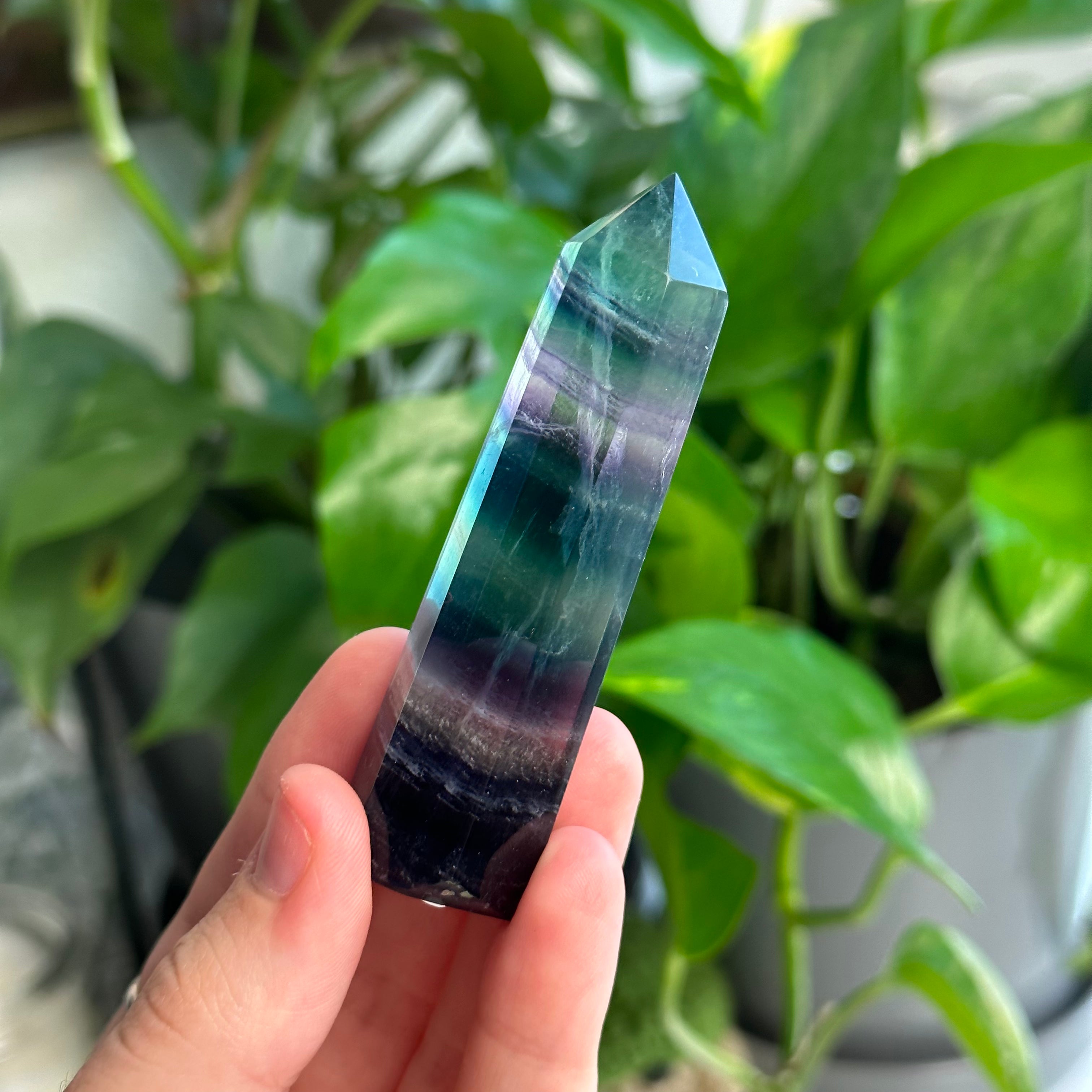 Rainbow Fluorite Tower