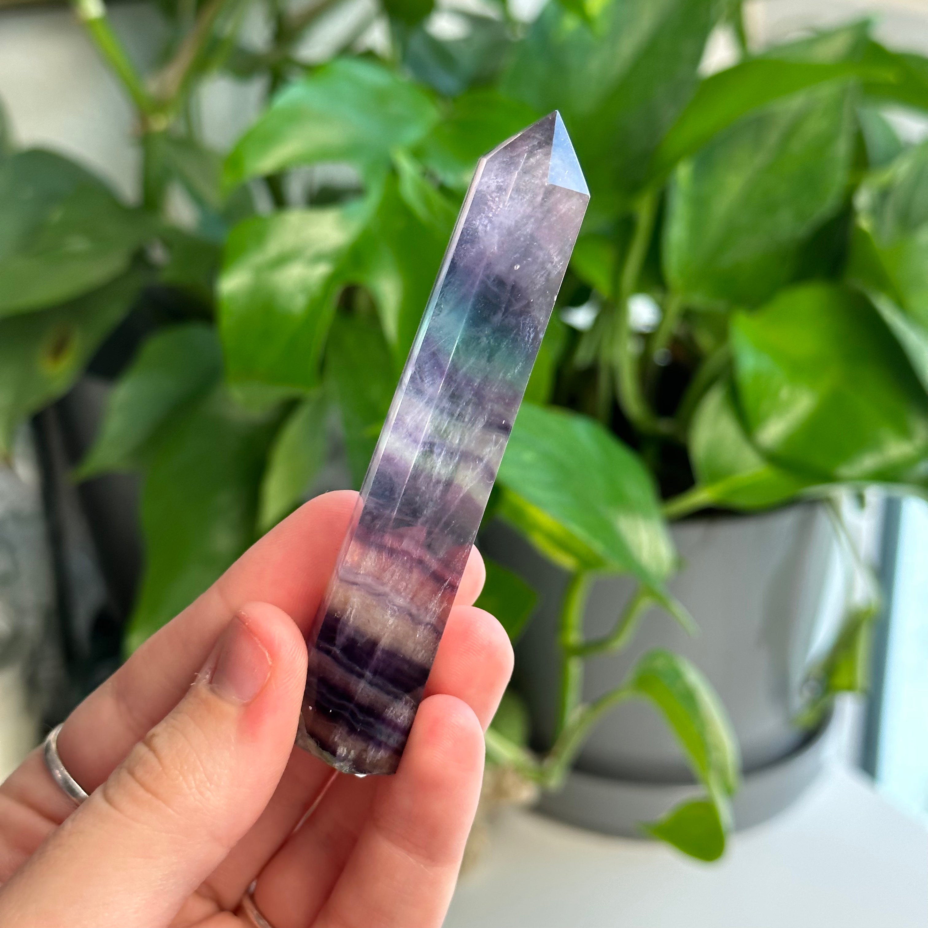 Rainbow Fluorite Tower