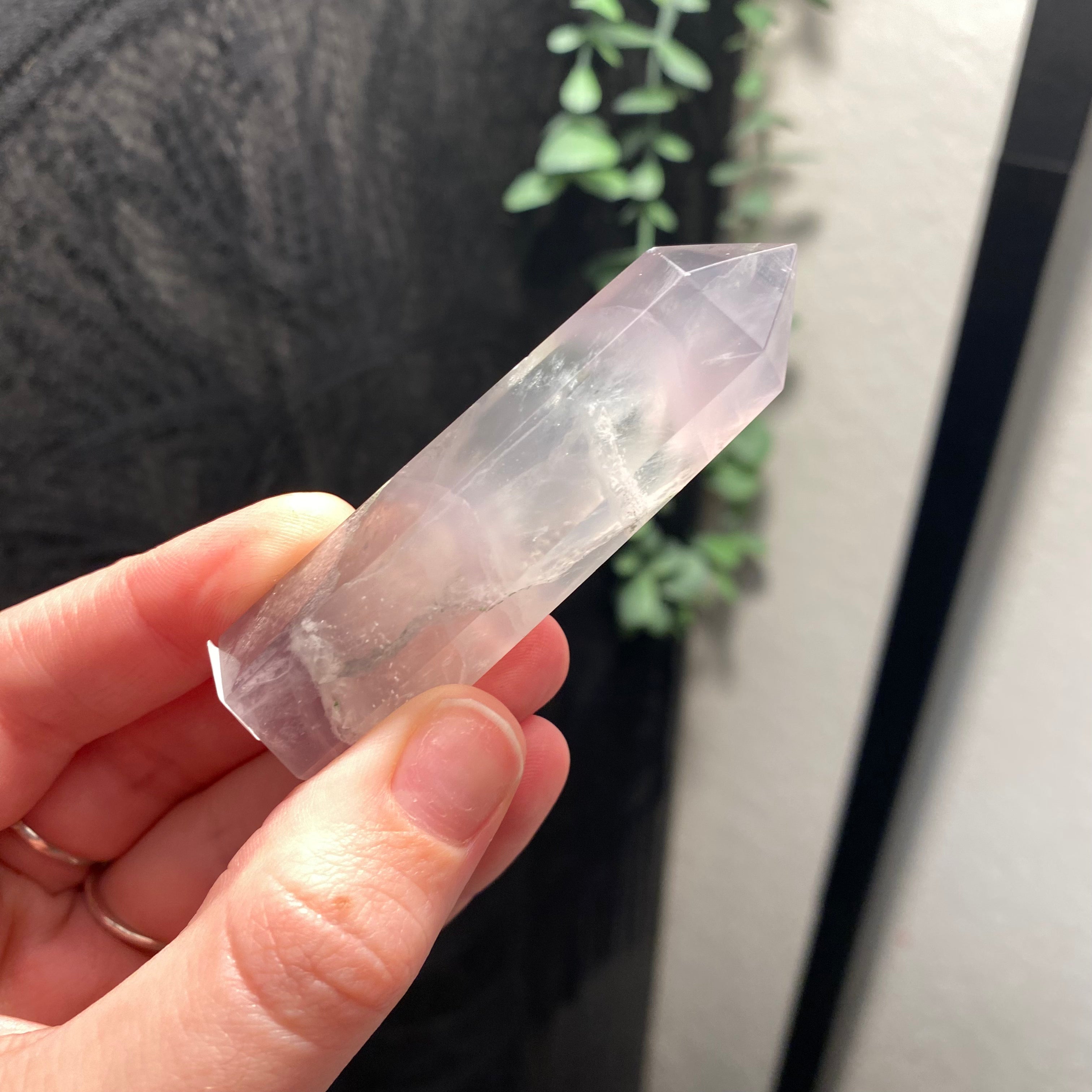 Rainbow Fluorite Tower (Yttrium Fluorite)