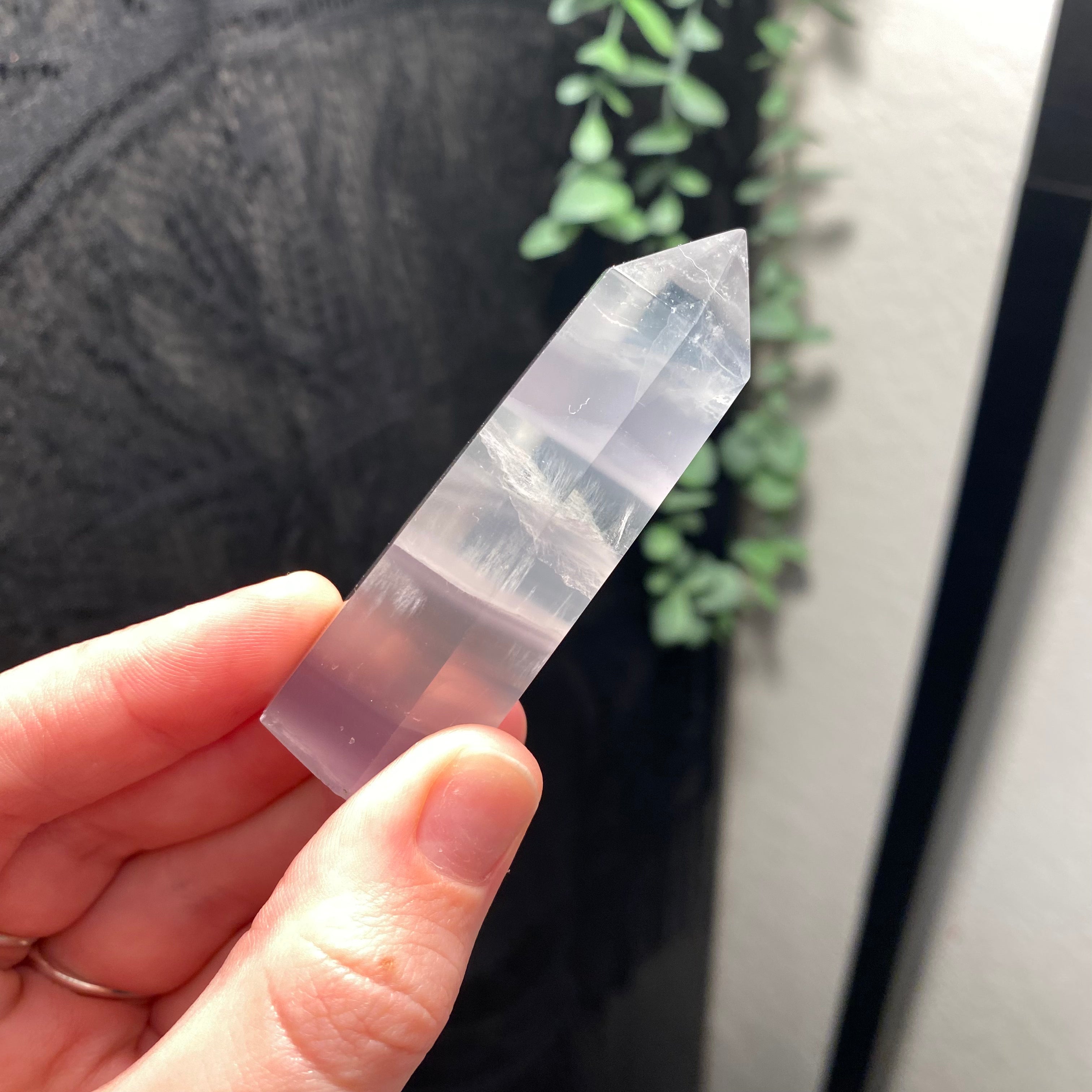 Rainbow Fluorite Tower (Yttrium Fluorite)