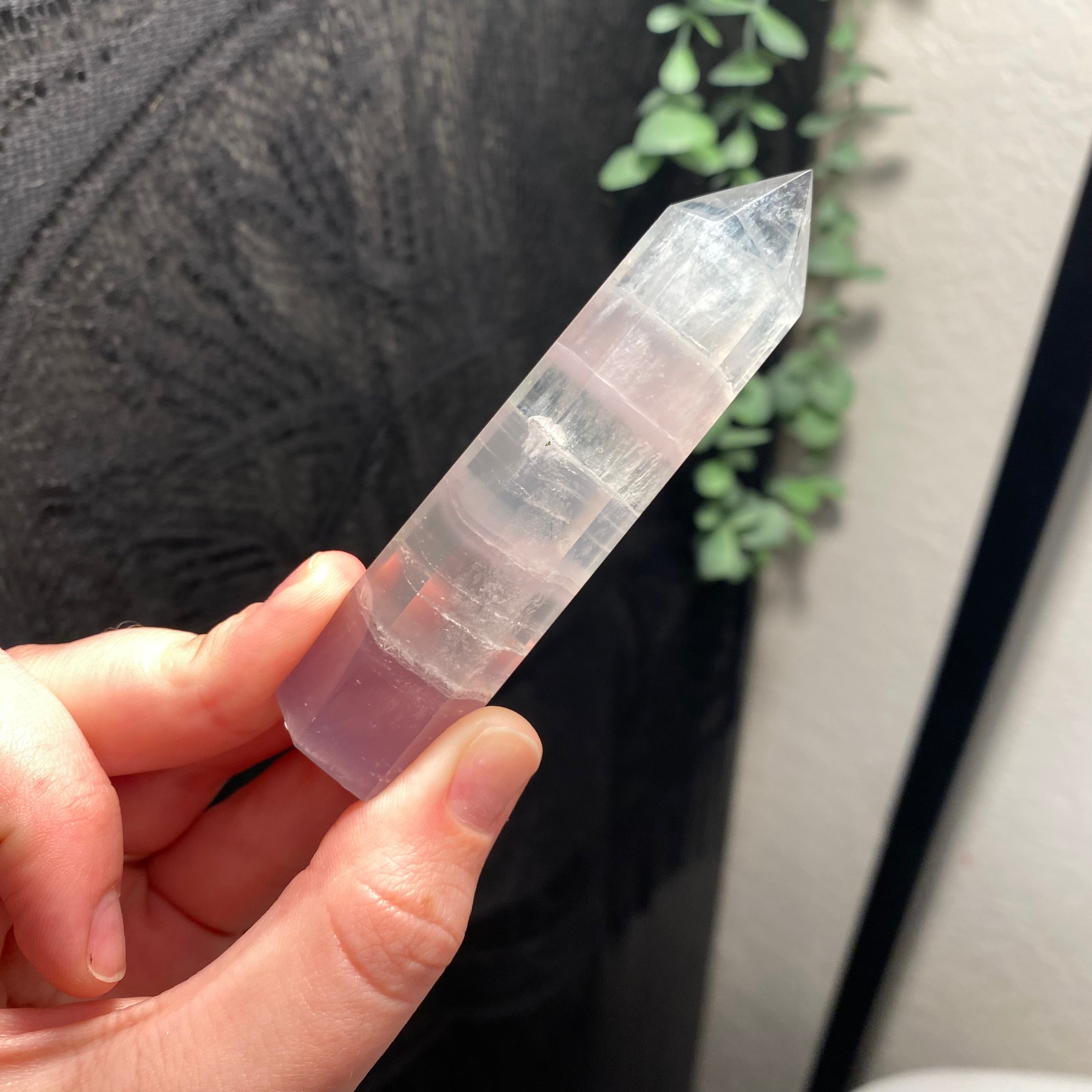 Rainbow Fluorite Tower (Yttrium Fluorite)