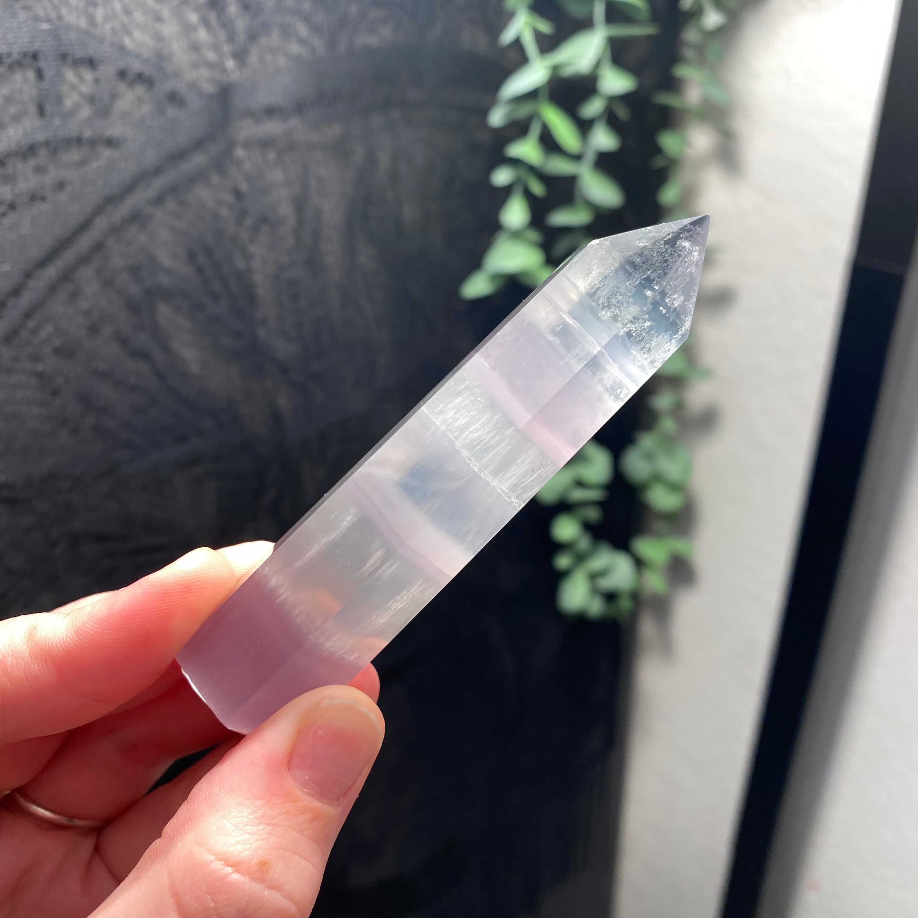 Rainbow Fluorite Tower (Yttrium Fluorite)