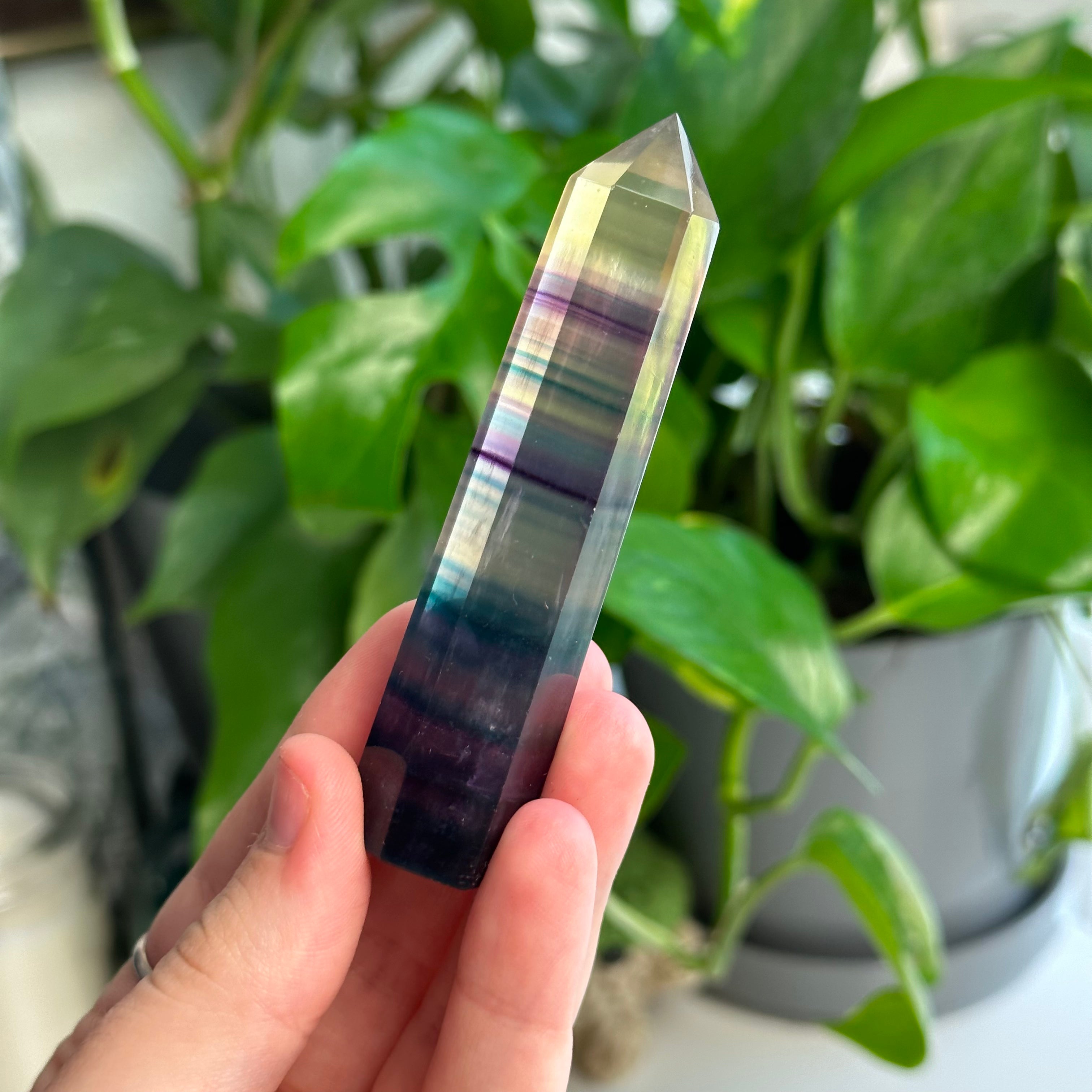 Rainbow Fluorite Tower