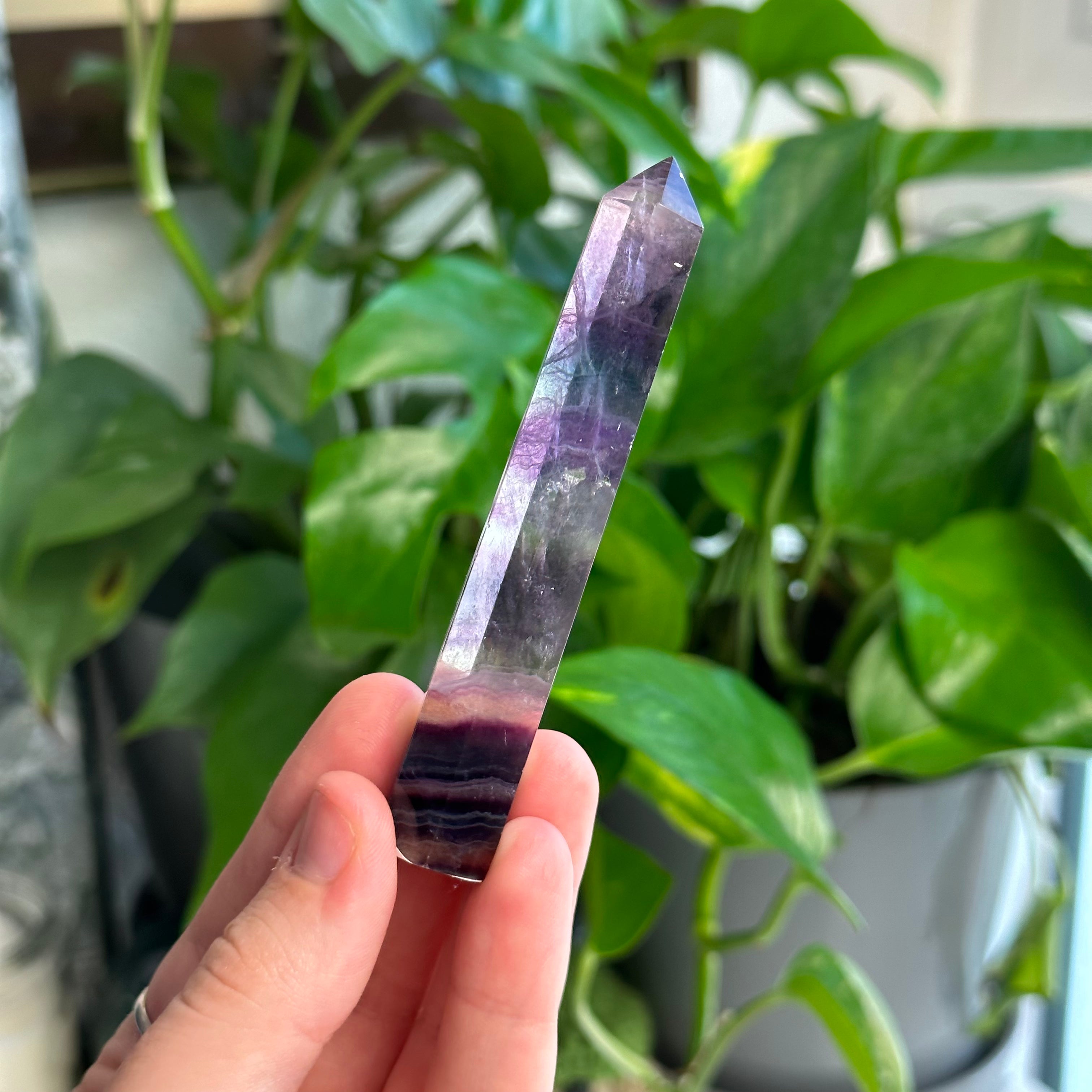 Rainbow Fluorite Tower