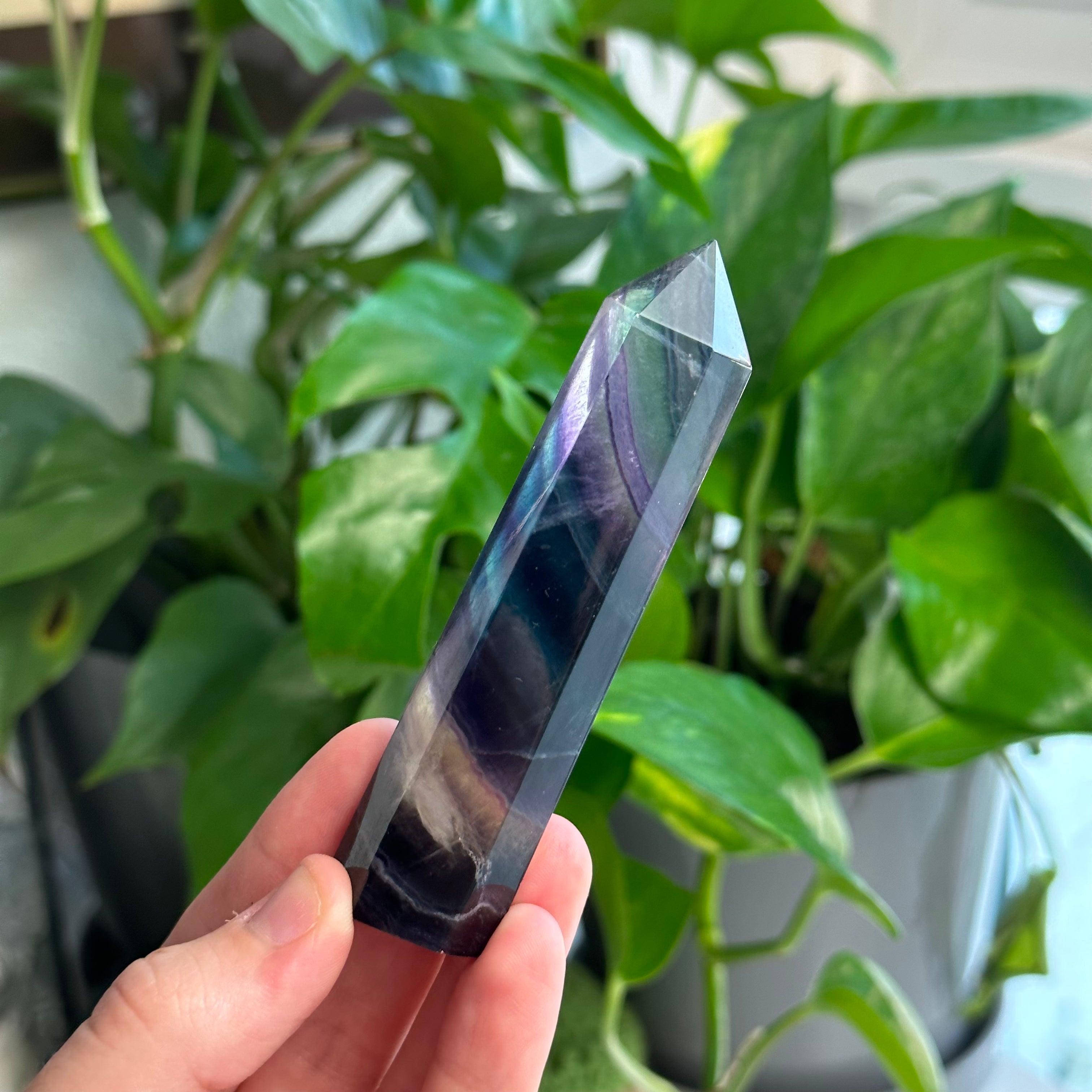 Rainbow Fluorite Tower