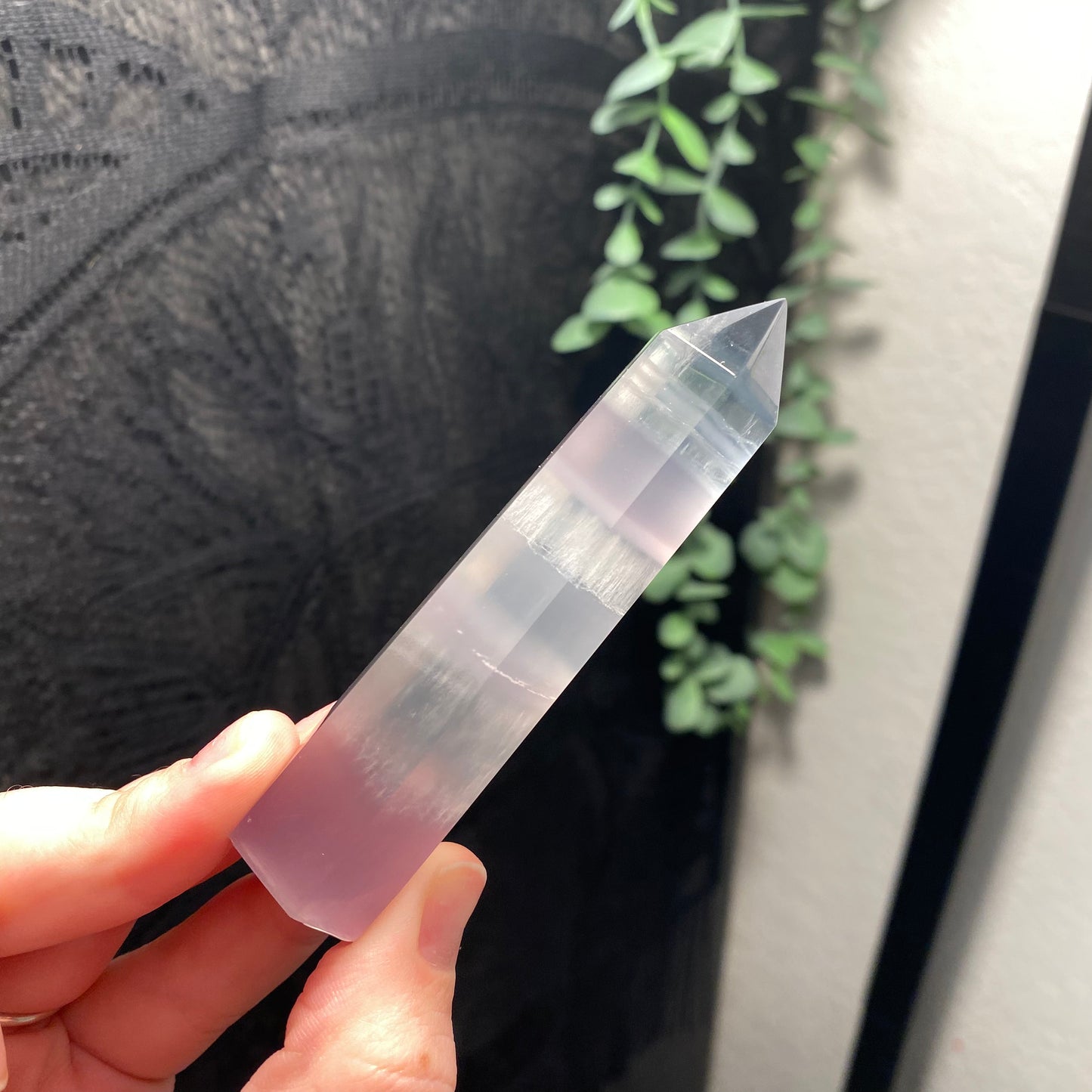 Rainbow Fluorite Tower (Yttrium Fluorite)