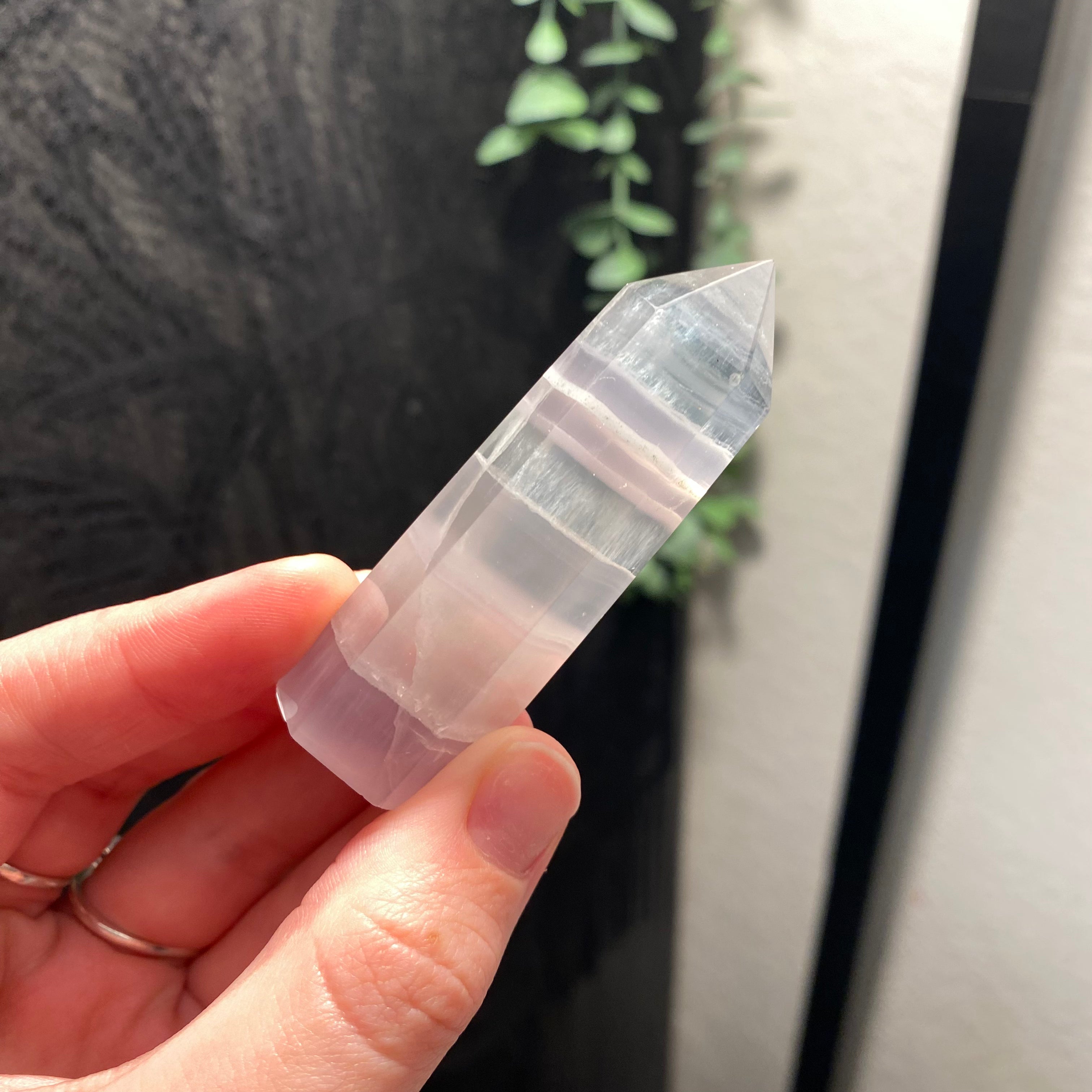 Rainbow Fluorite Tower (Yttrium Fluorite)