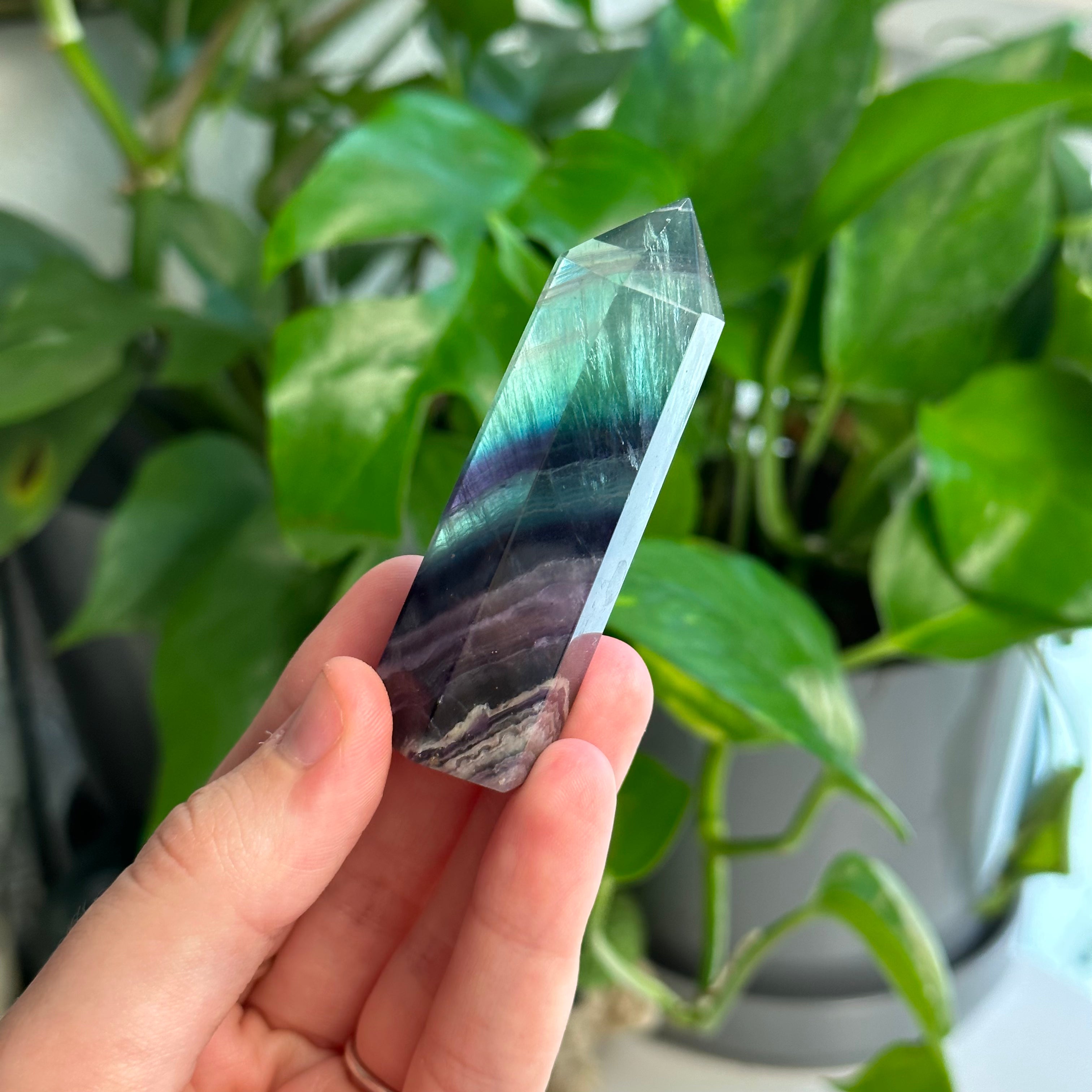 Rainbow Fluorite Tower