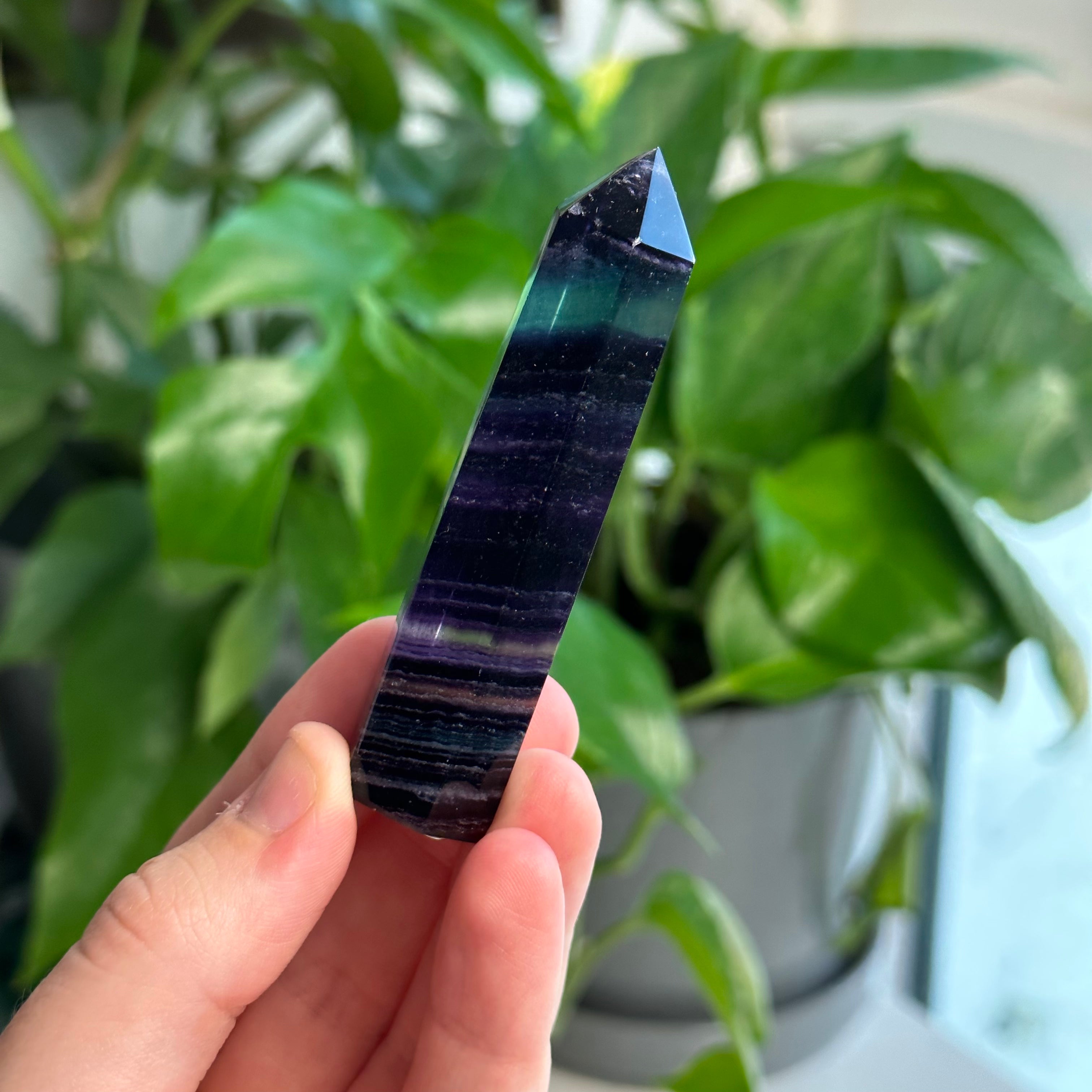 Rainbow Fluorite Tower