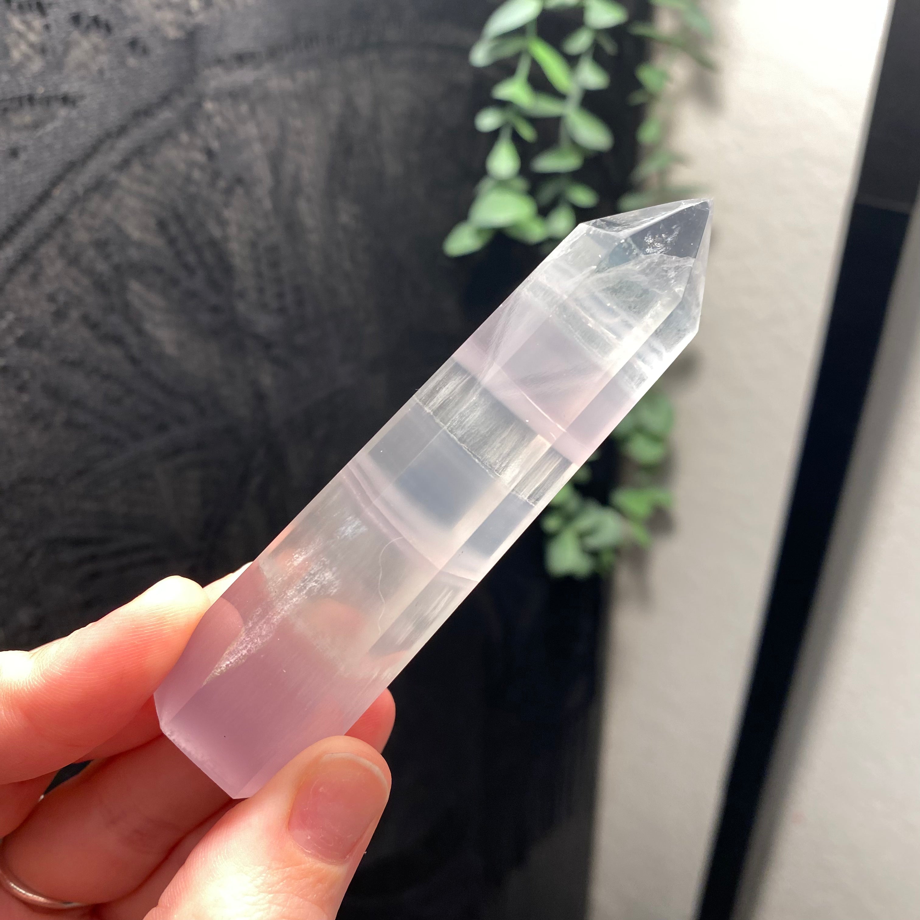 Rainbow Fluorite Tower (Yttrium Fluorite)