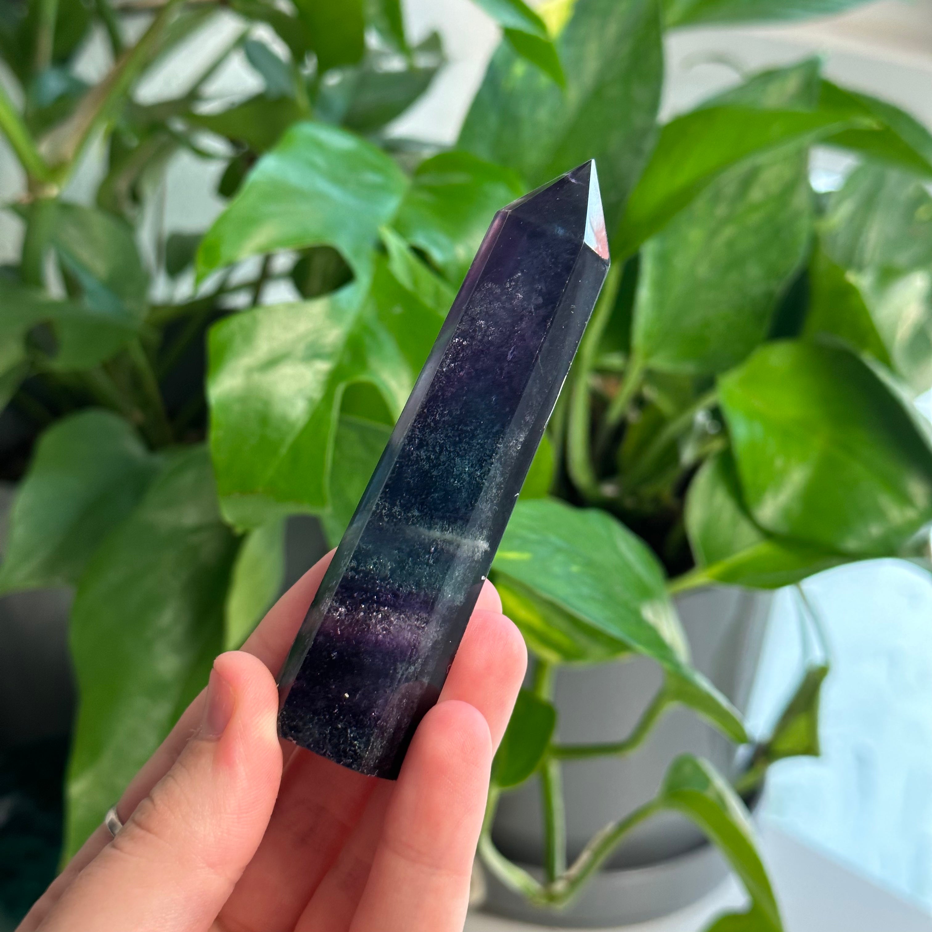 Rainbow Fluorite Tower