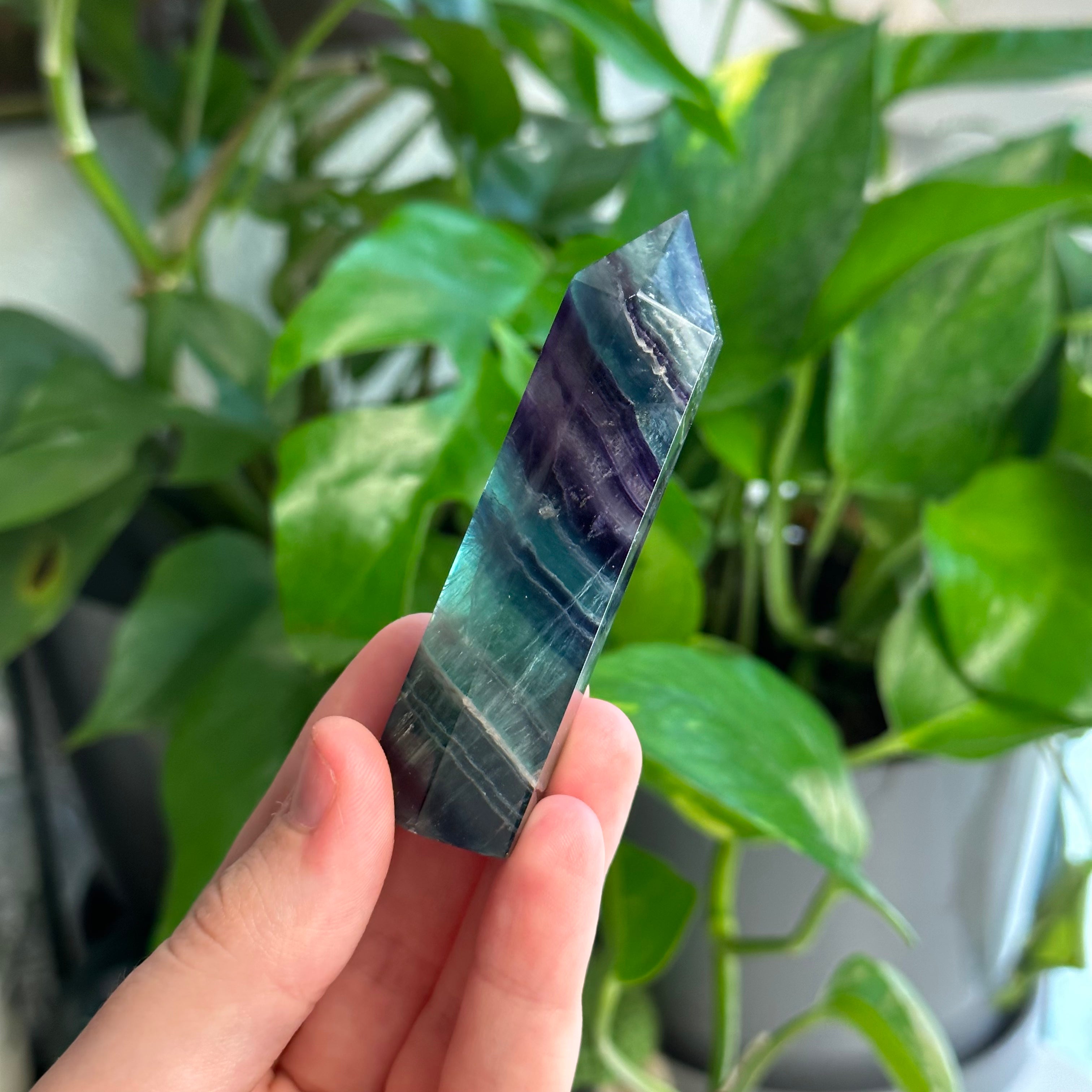 Rainbow Fluorite Tower