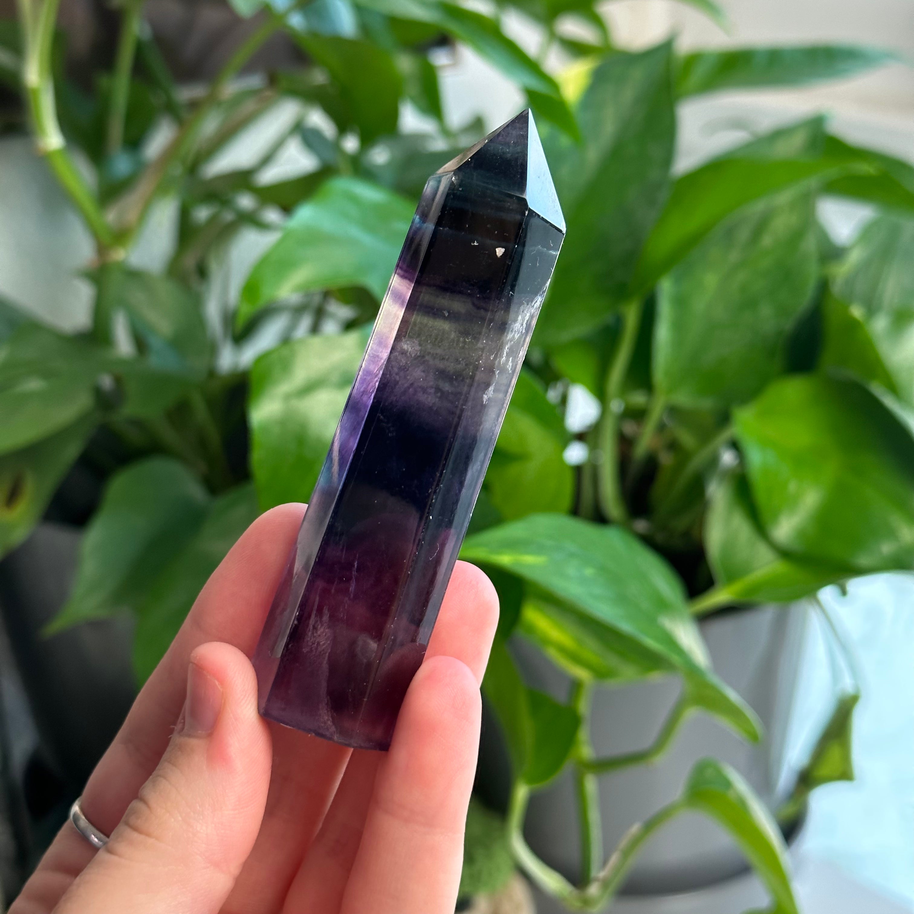 Rainbow Fluorite Tower