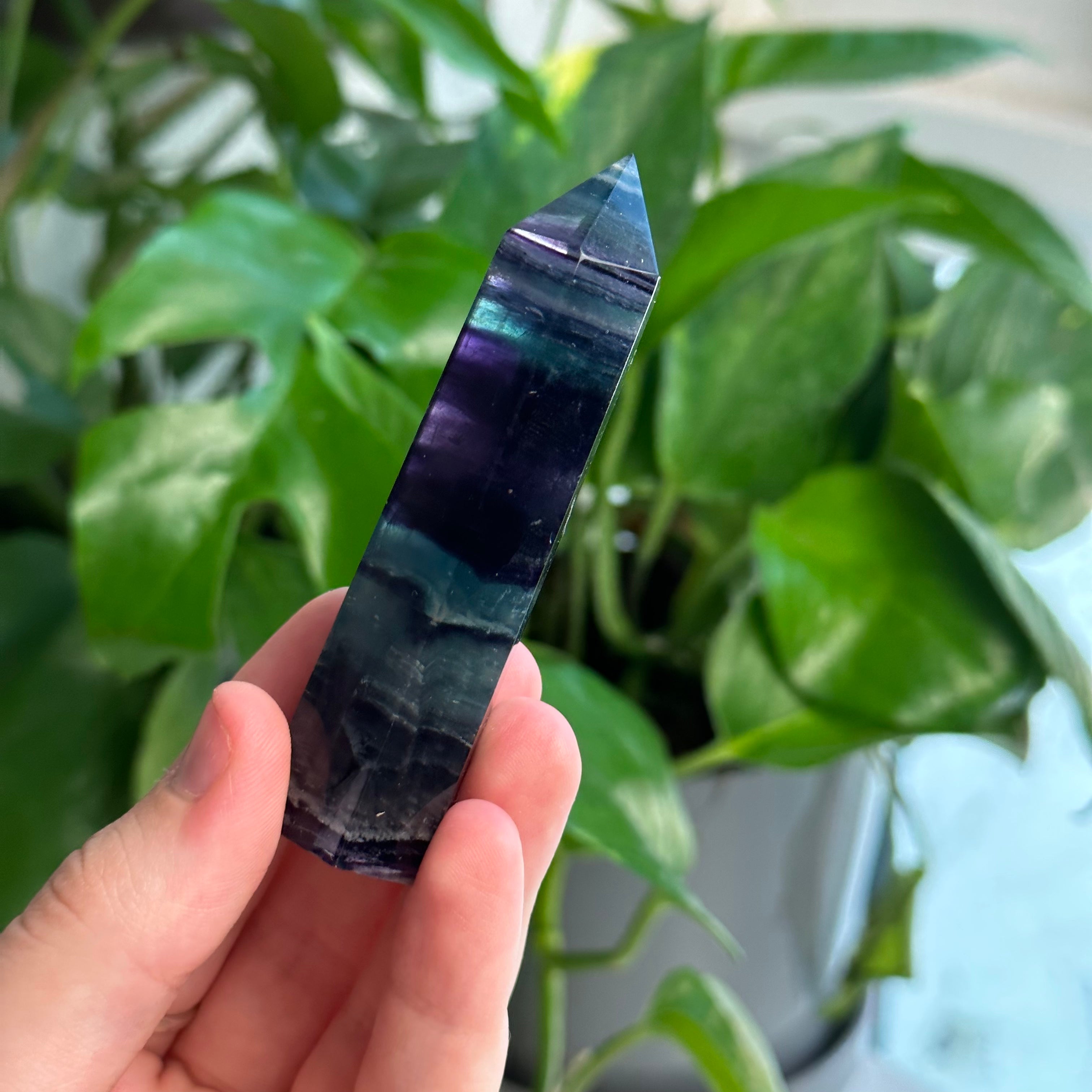 Rainbow Fluorite Tower
