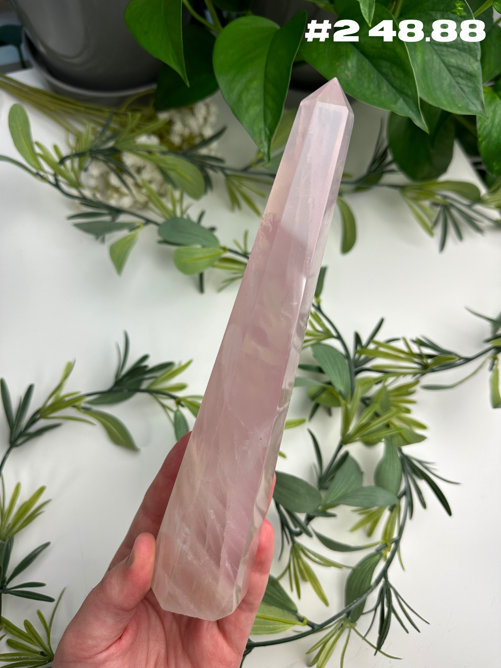 Rose Quartz Obelisks