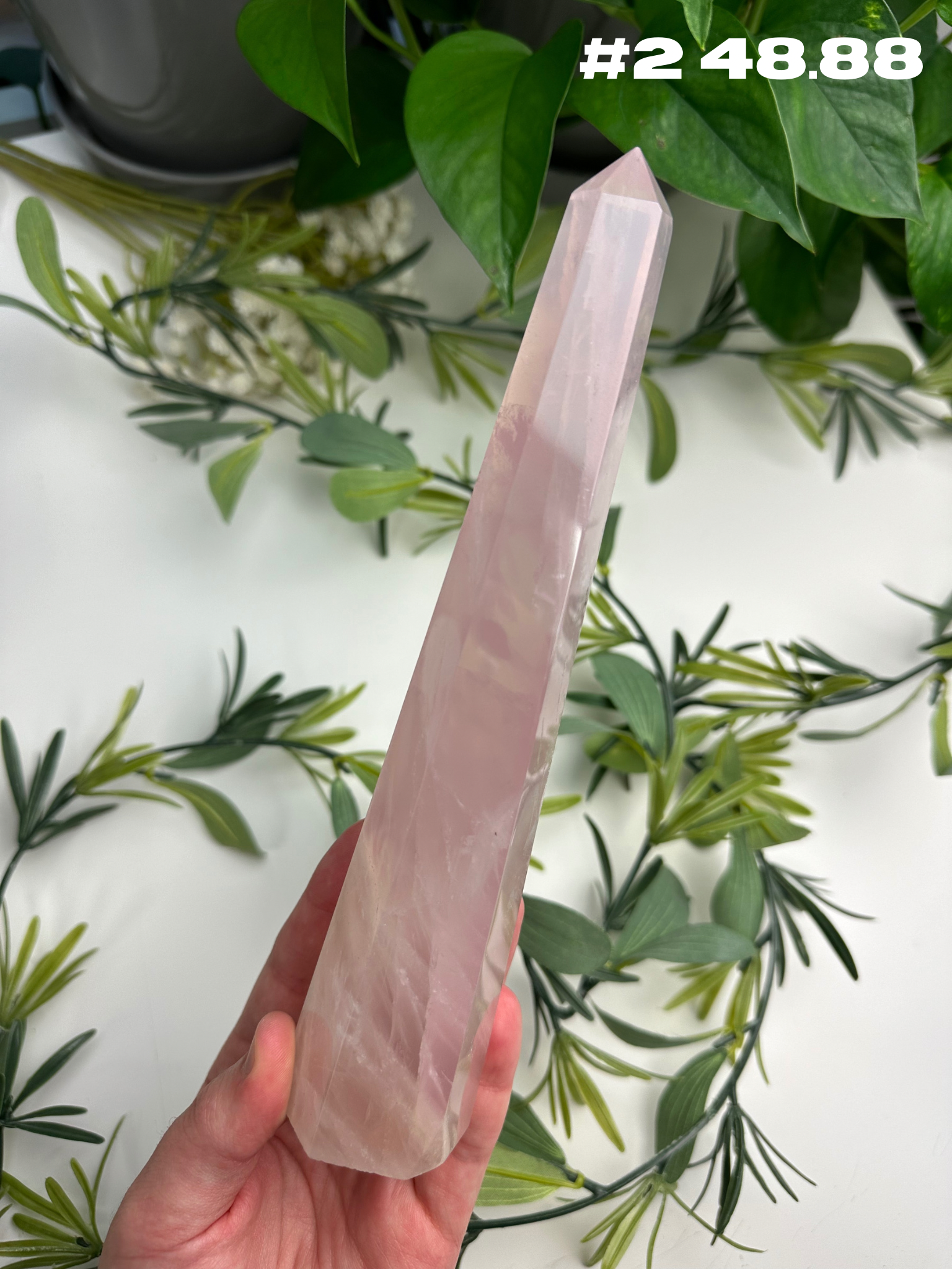 Rose Quartz Obelisks