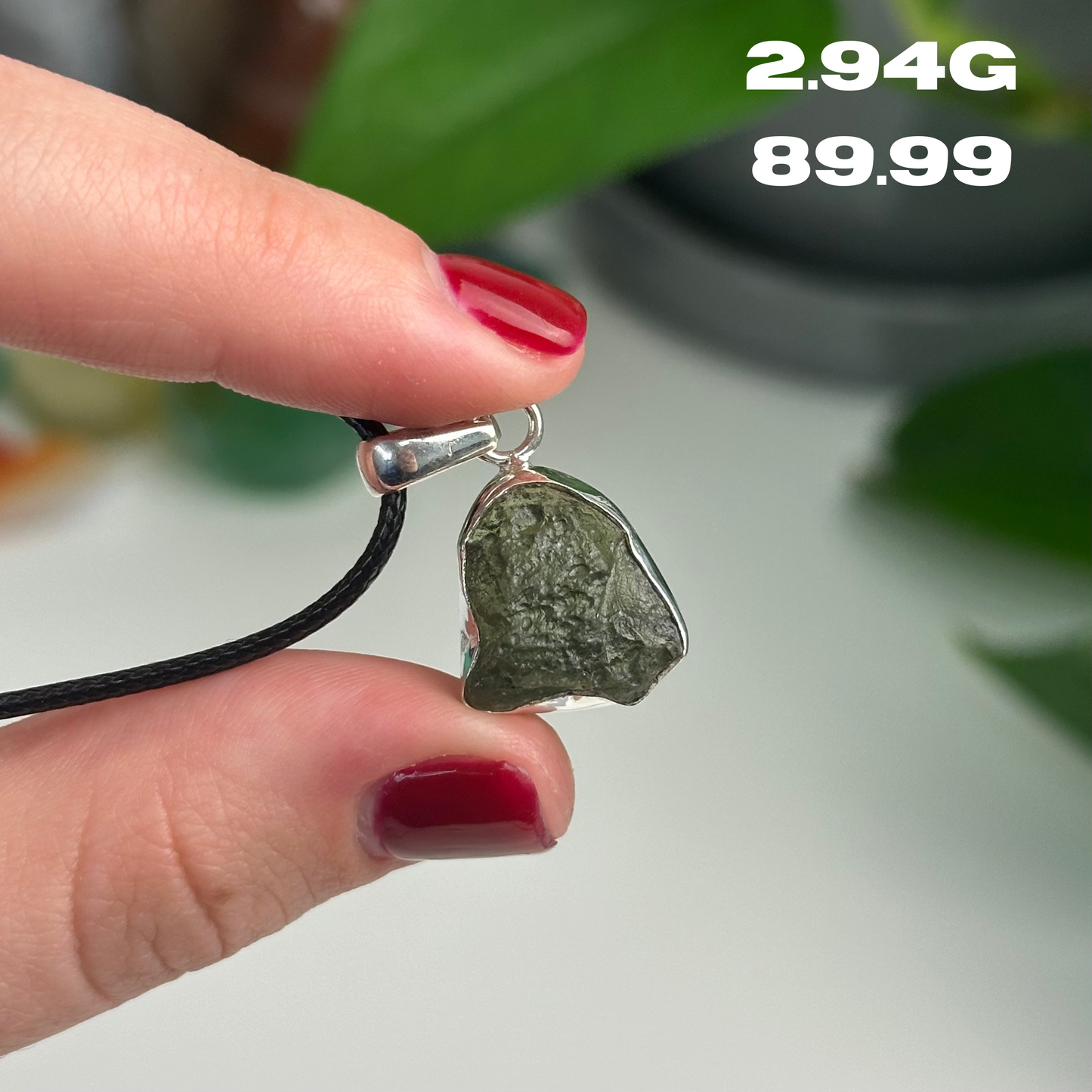 Moldavite Pendants