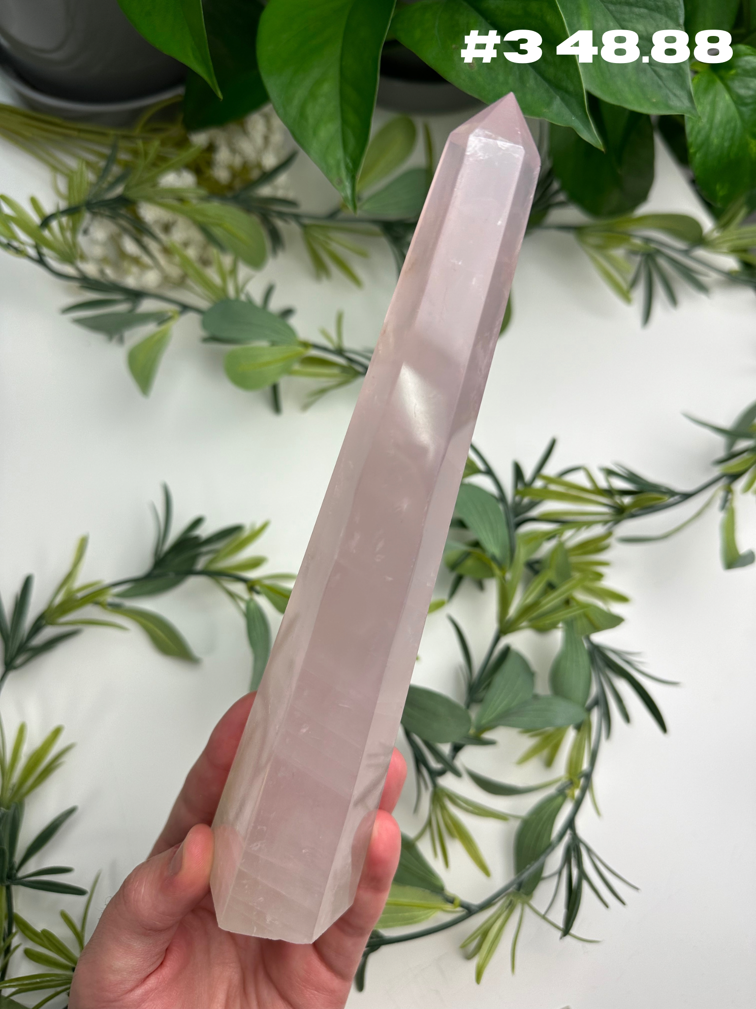 Rose Quartz Obelisks