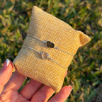 Herkimer Diamond Bolo Bracelets