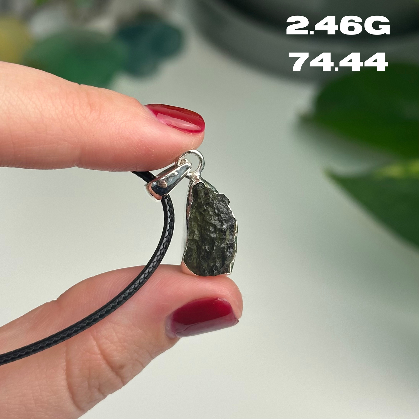 Moldavite Pendants