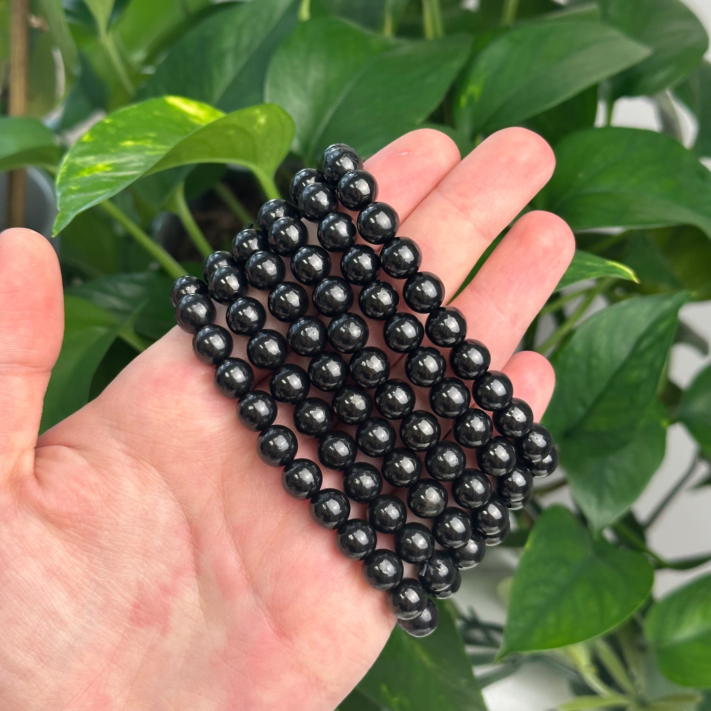 Shungite Bracelet (8-10mm)