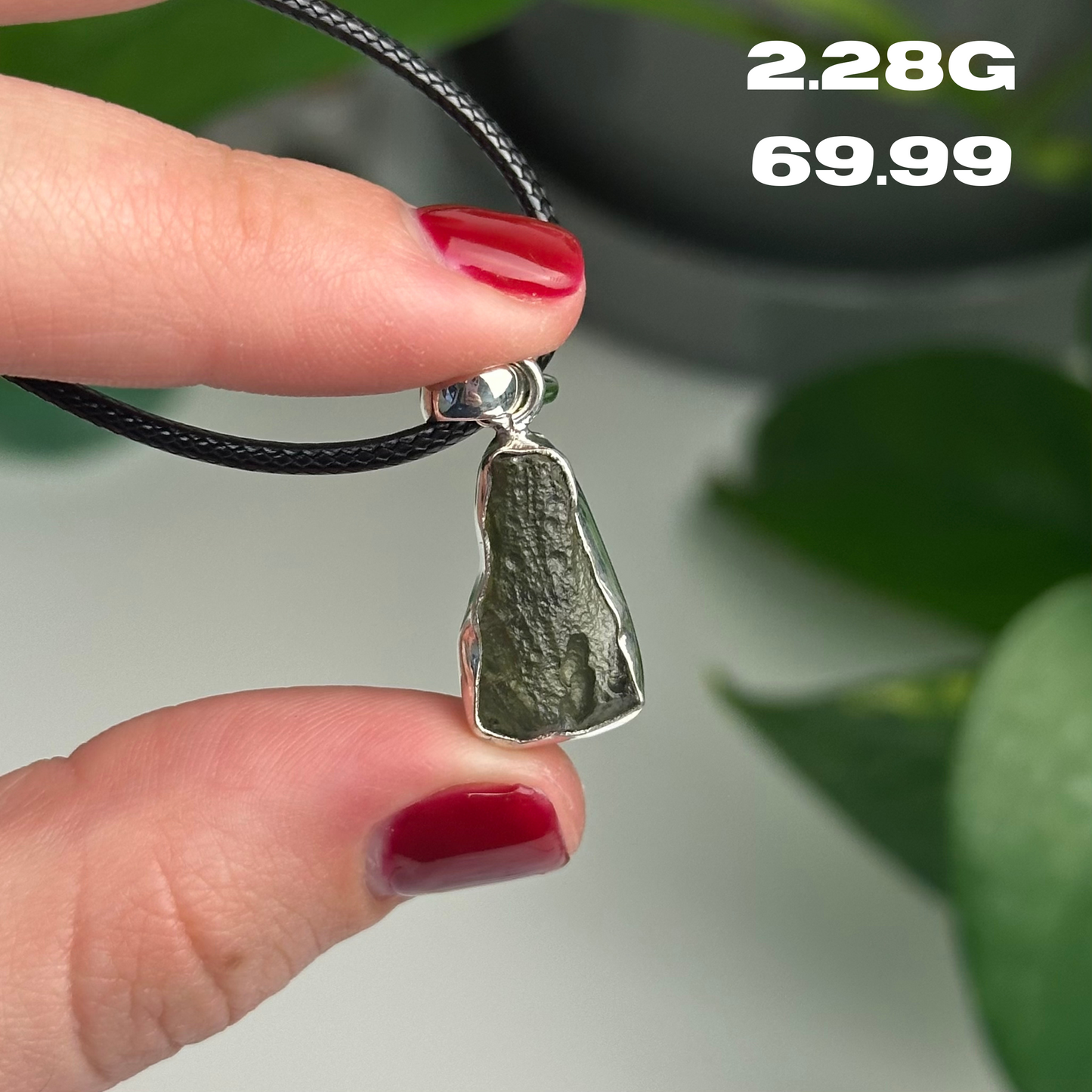 Moldavite Pendants