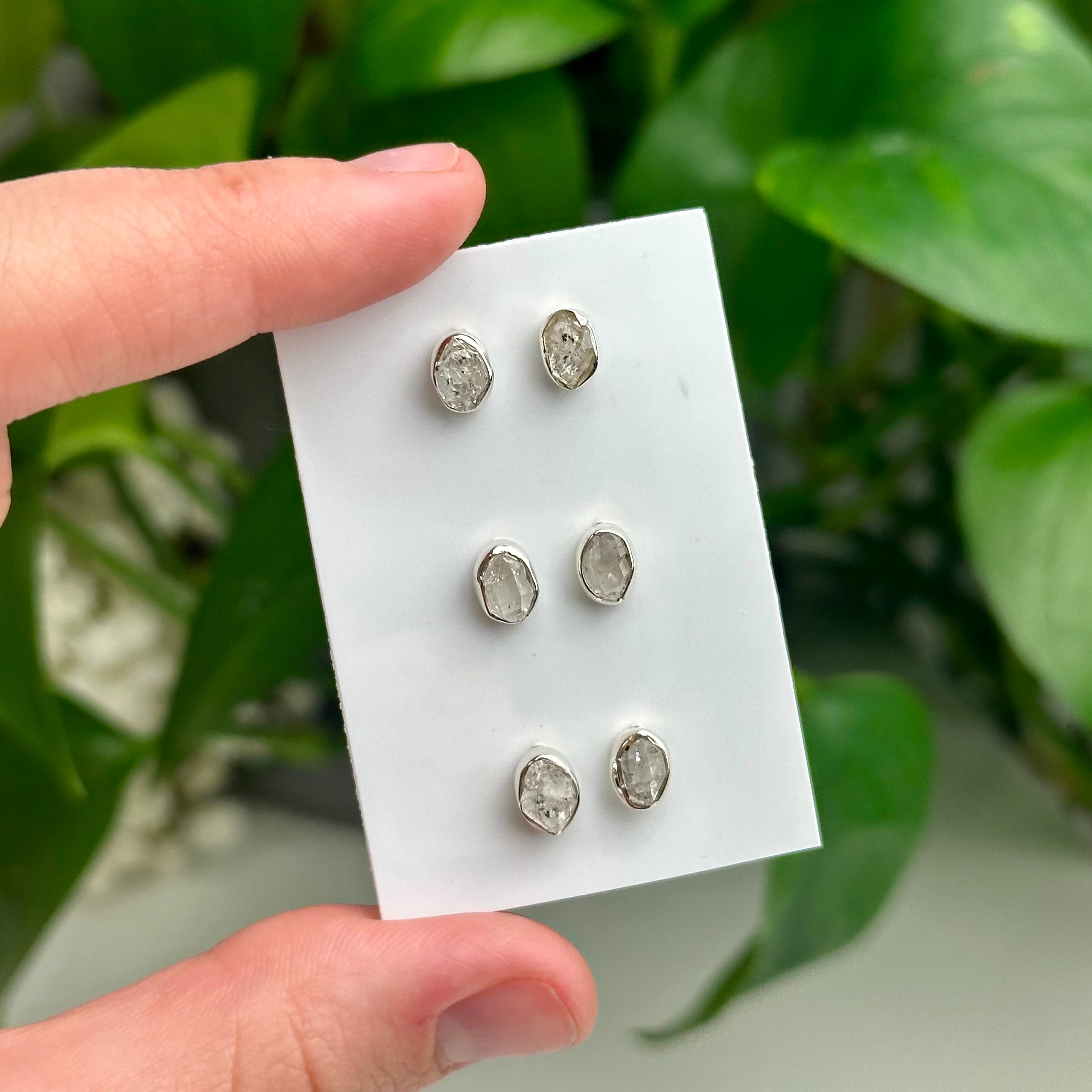 Herkimer Diamond Earrings