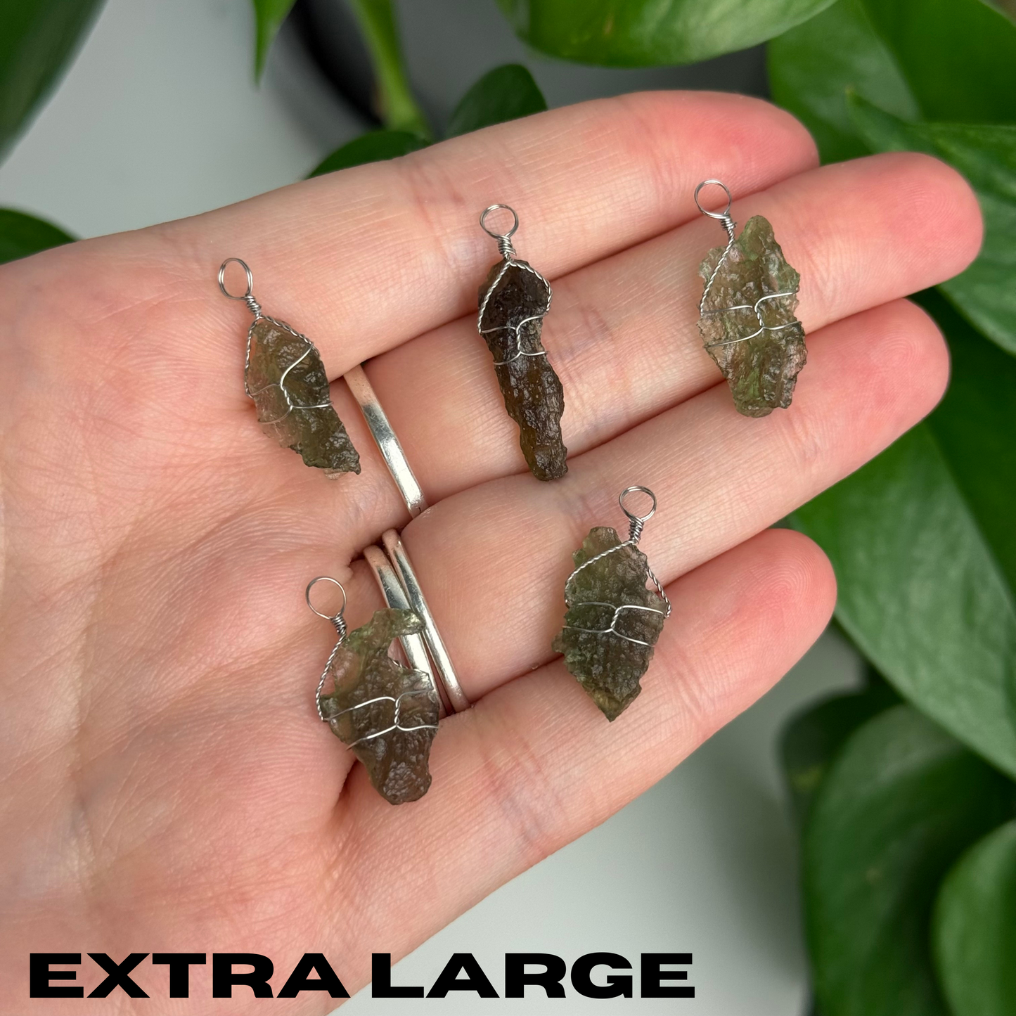 Intuitively Chosen Moldavite Necklaces