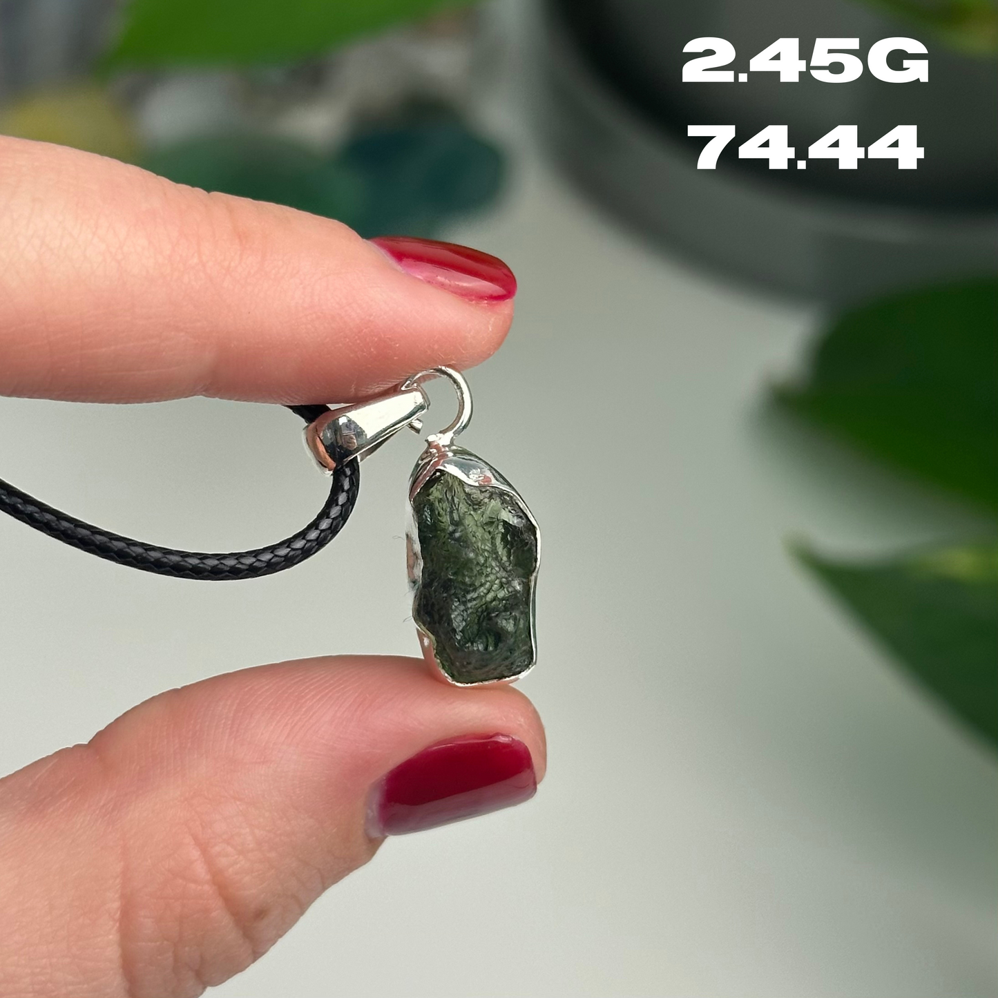 Moldavite Pendants