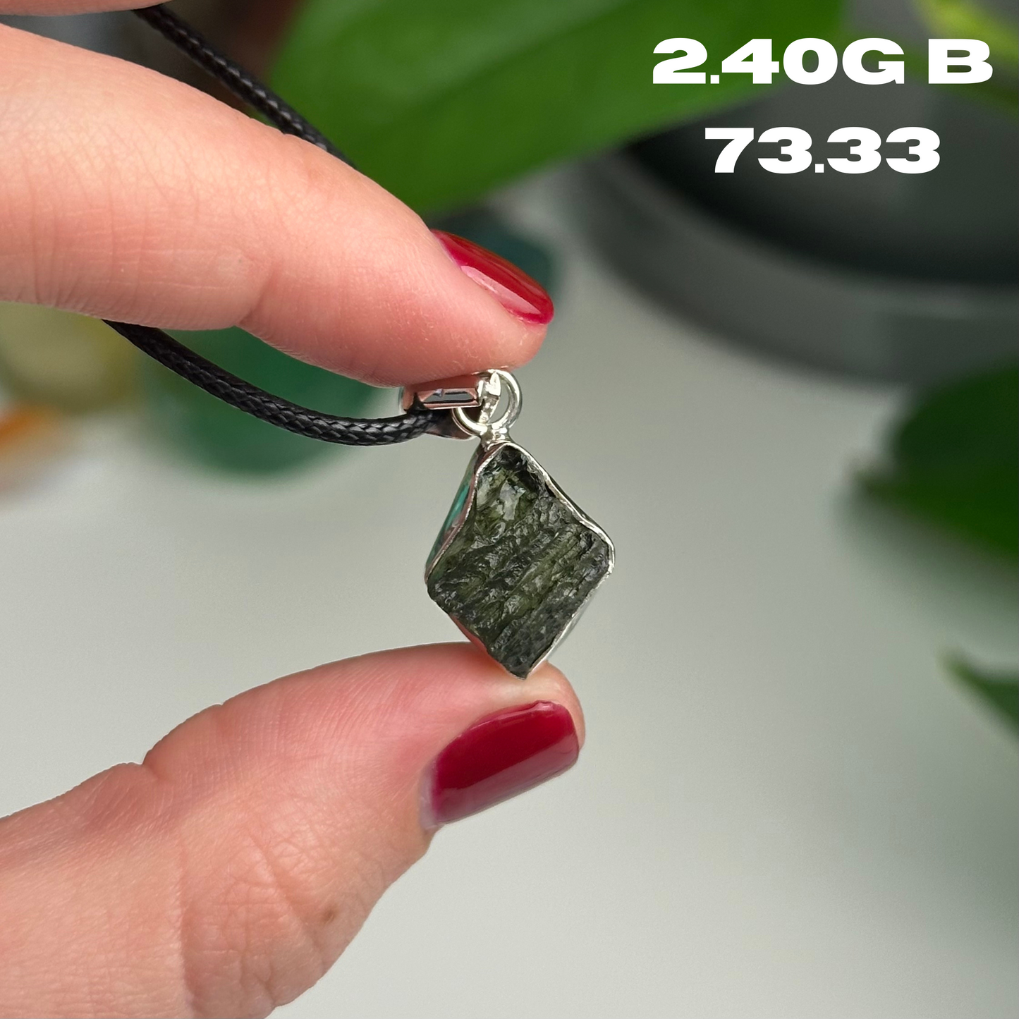 Moldavite Pendants