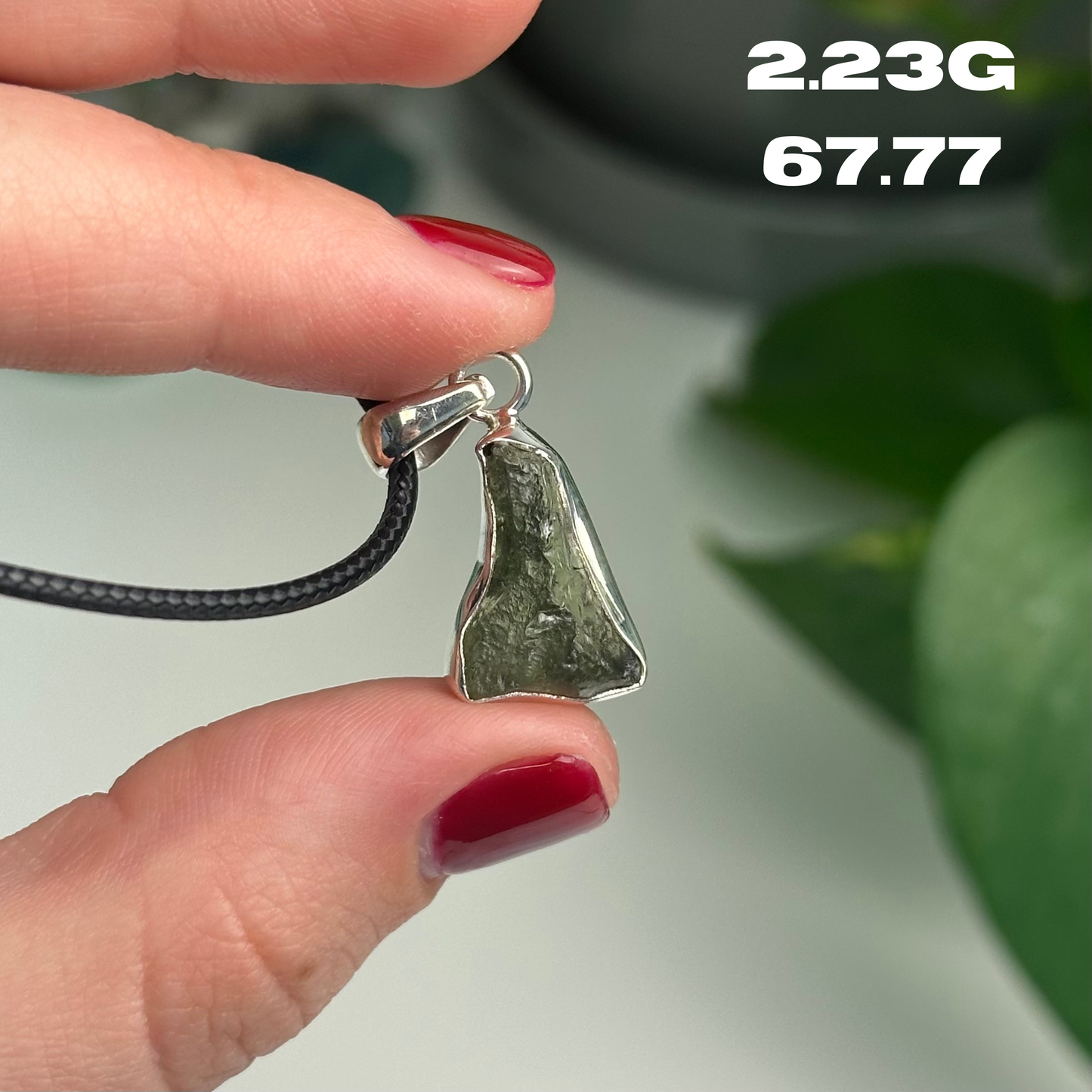 Moldavite Pendants