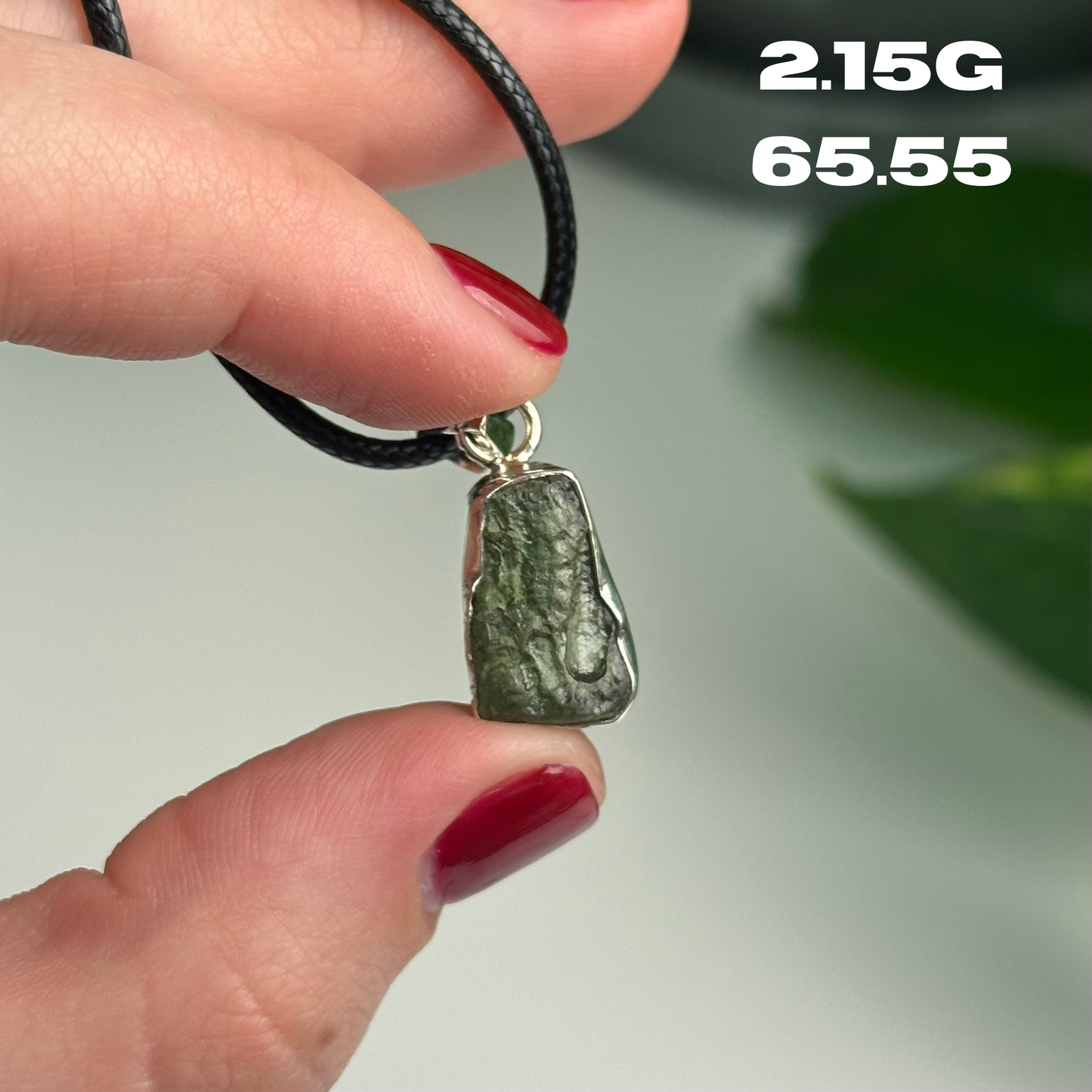 Moldavite Pendants