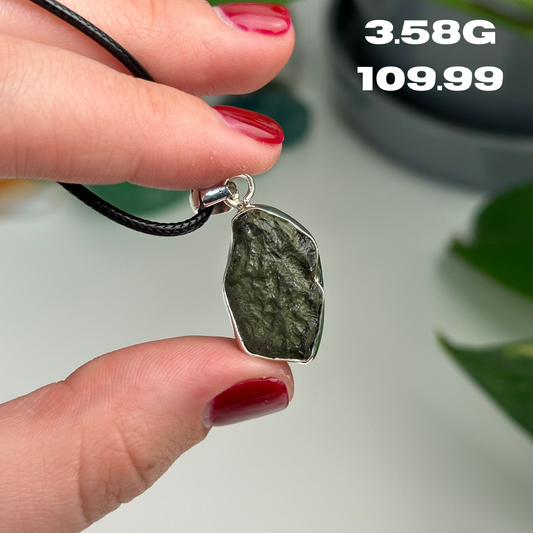 Moldavite Pendants