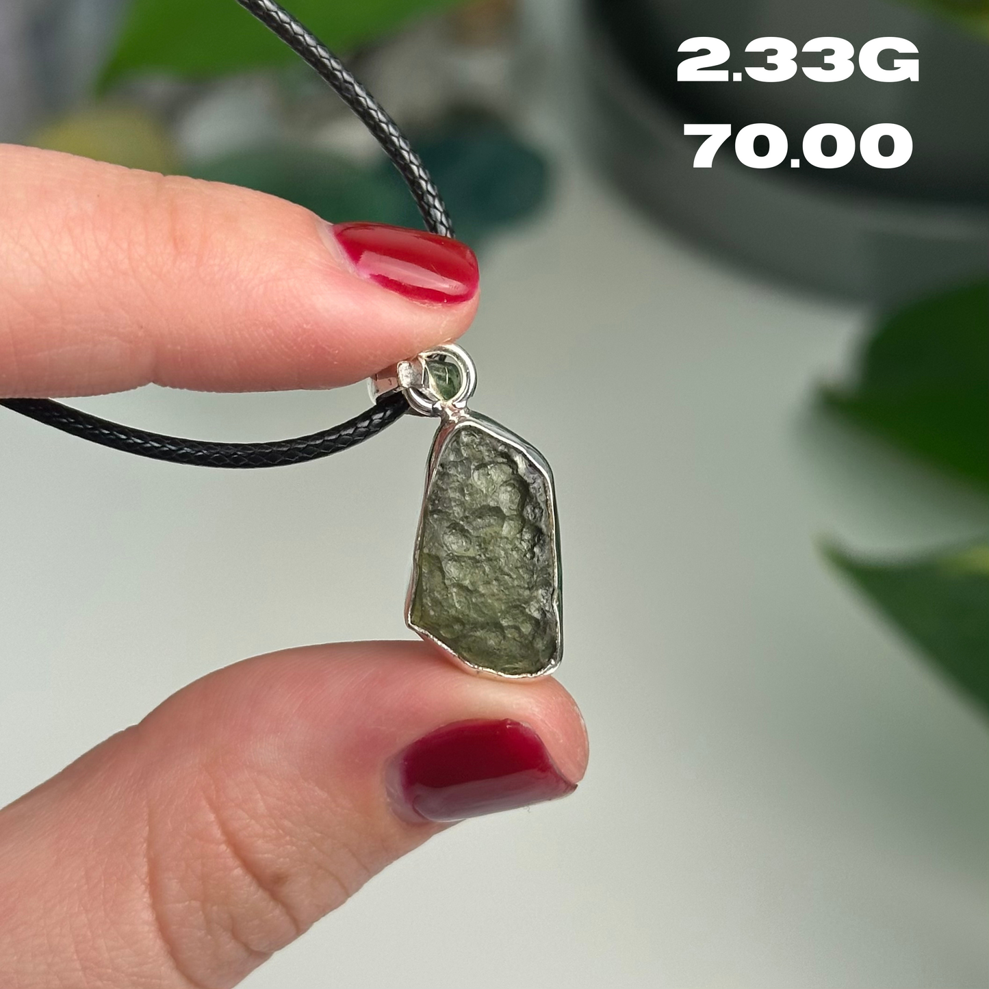 Moldavite Pendants