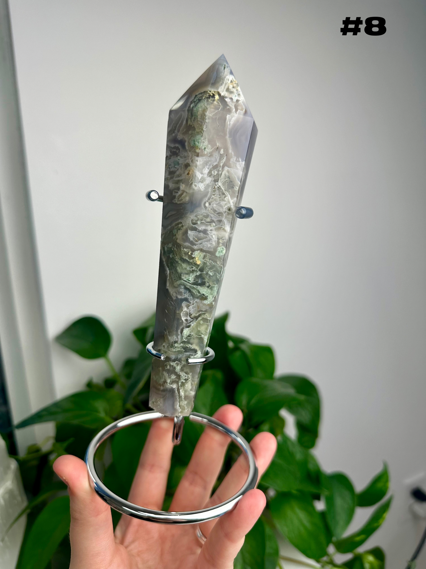 Moss Agate Wands