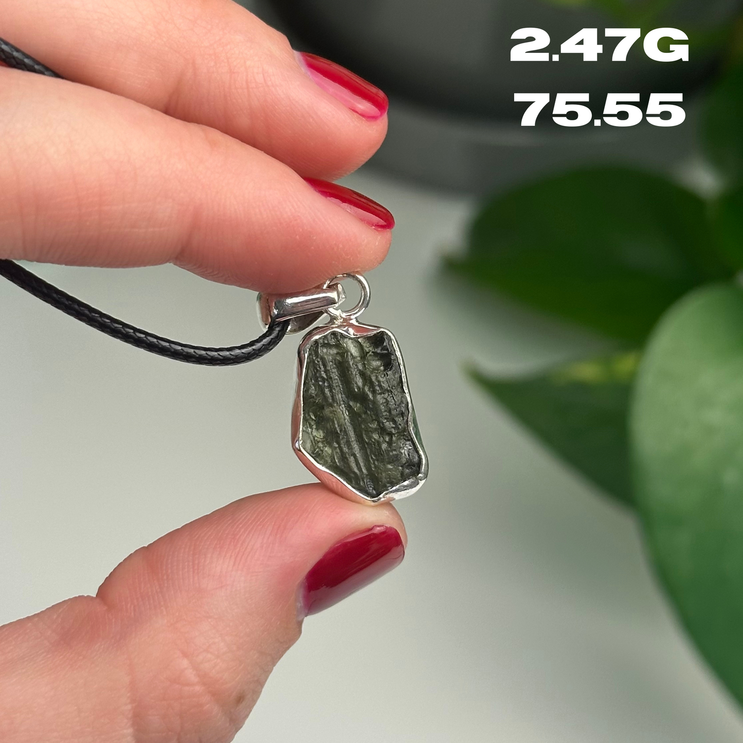 Moldavite Pendants