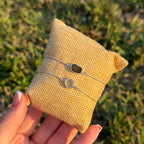 Moldavite Bolo Bracelets