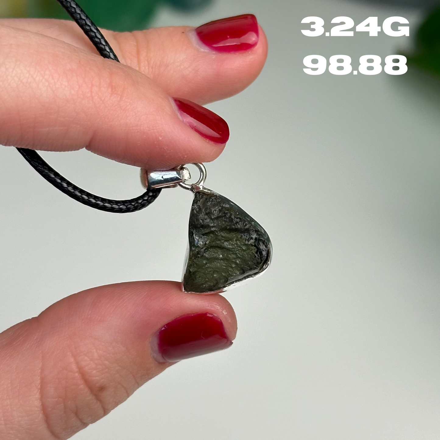 Moldavite Pendants