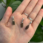 Sterling Silver Moldavite Pendant