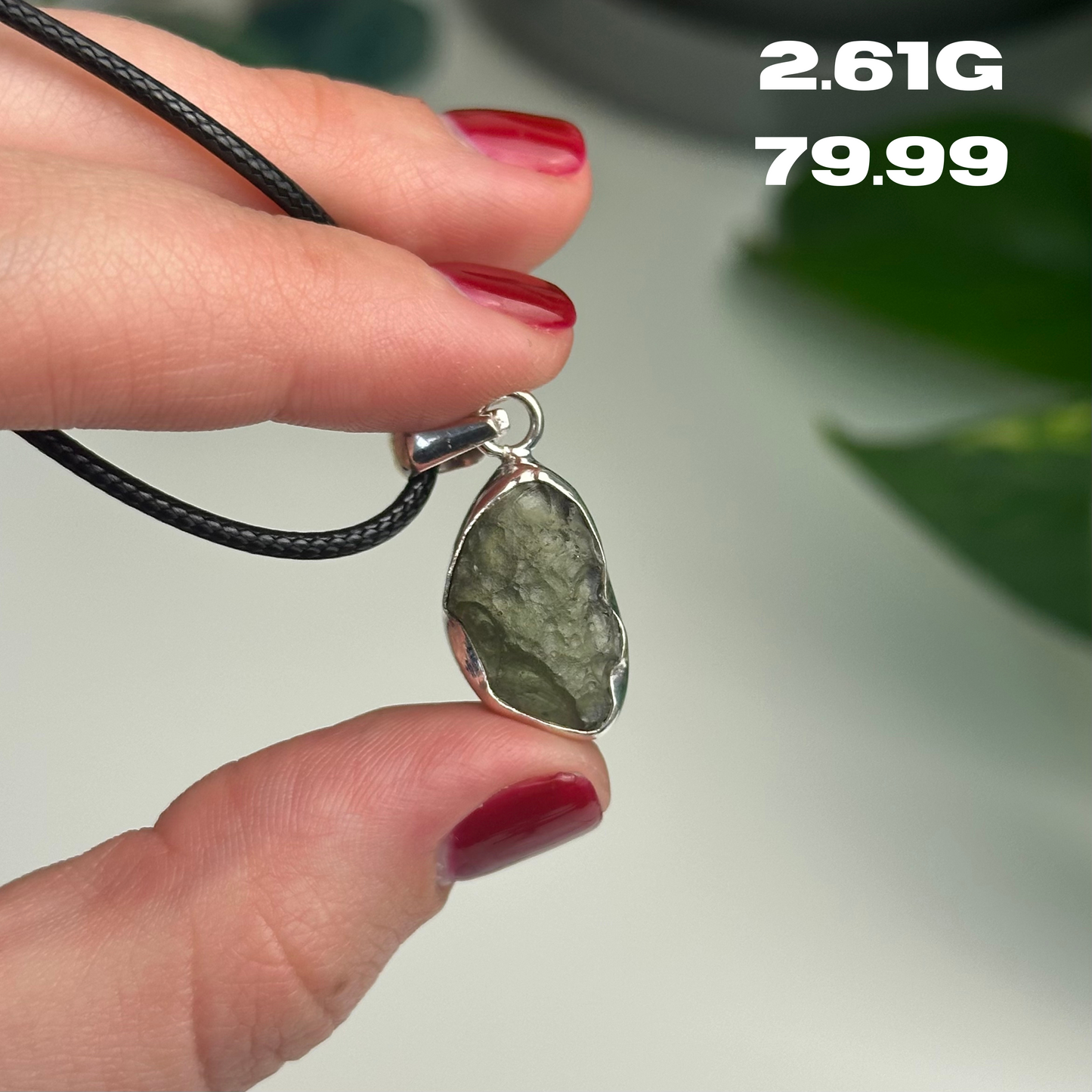 Moldavite Pendants