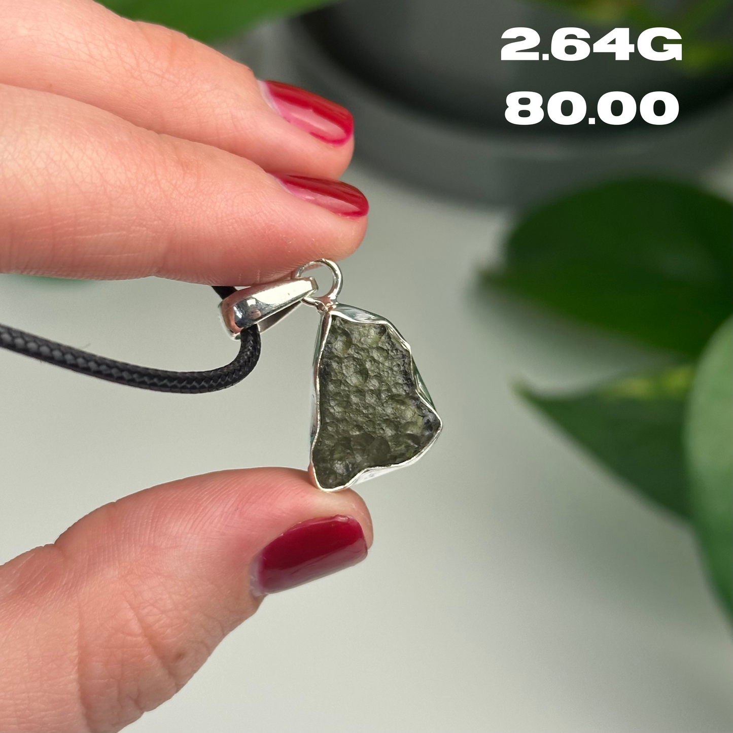 Moldavite Pendants